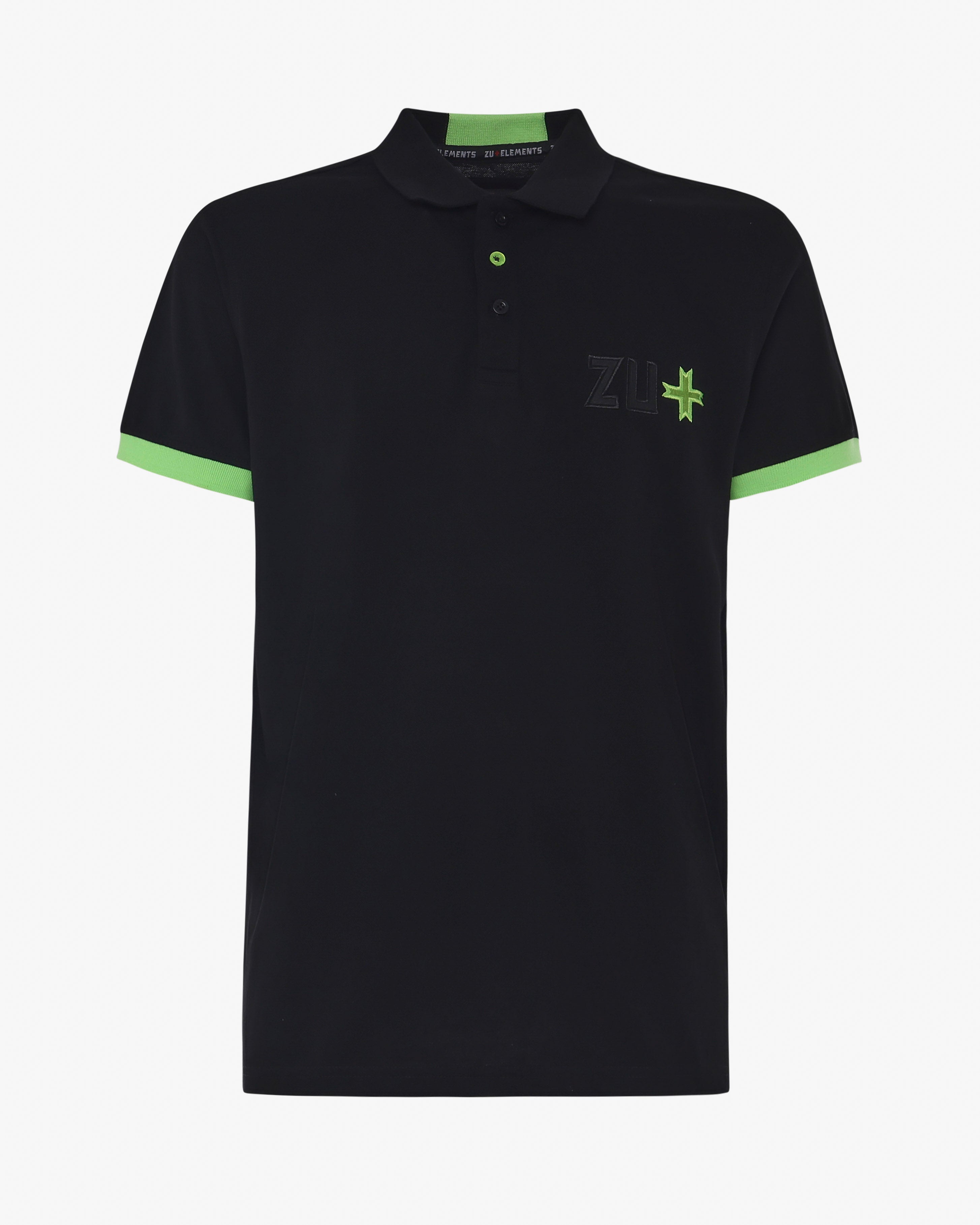 Piquet polo with embroidered logo