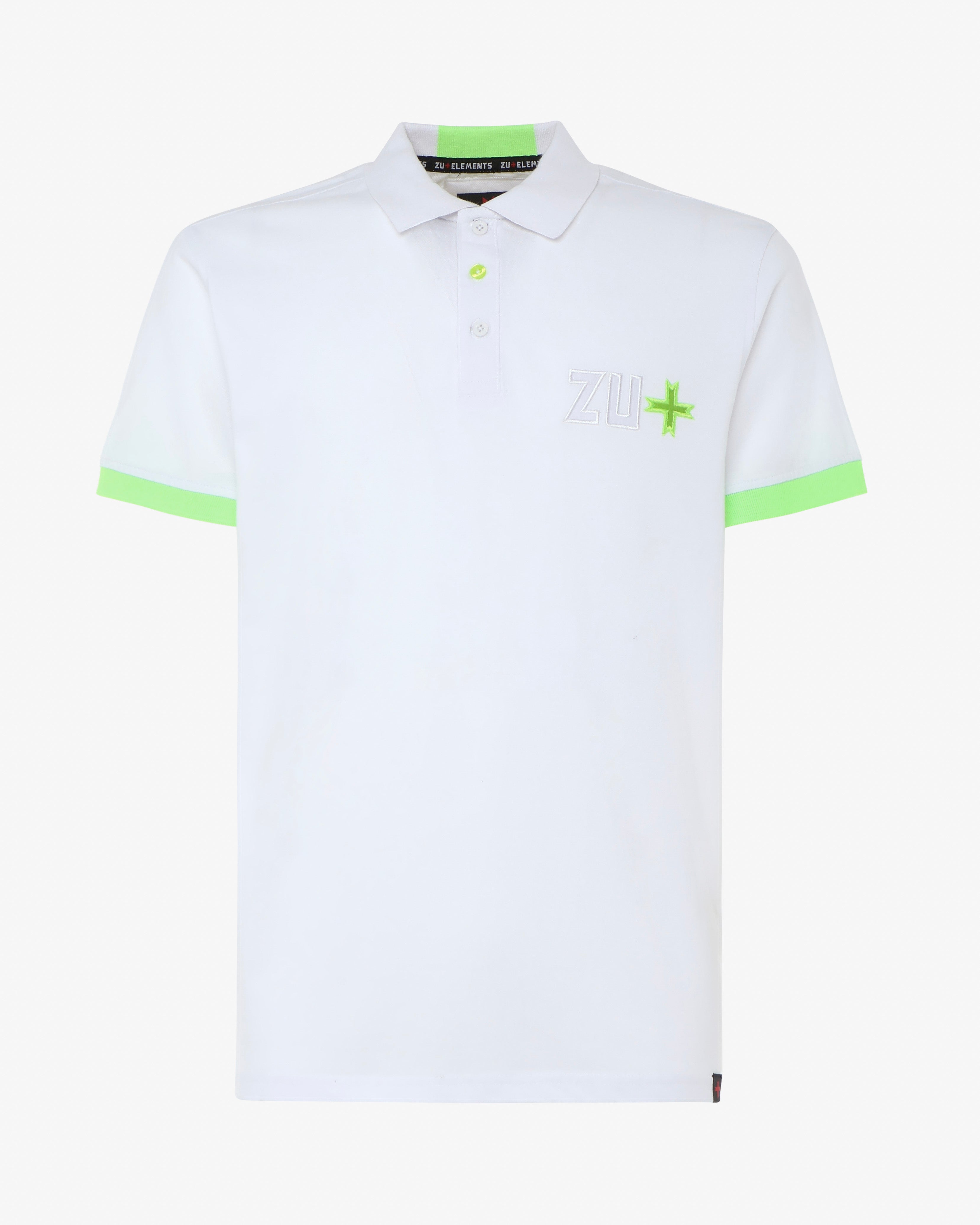 Piquet polo with embroidered logo