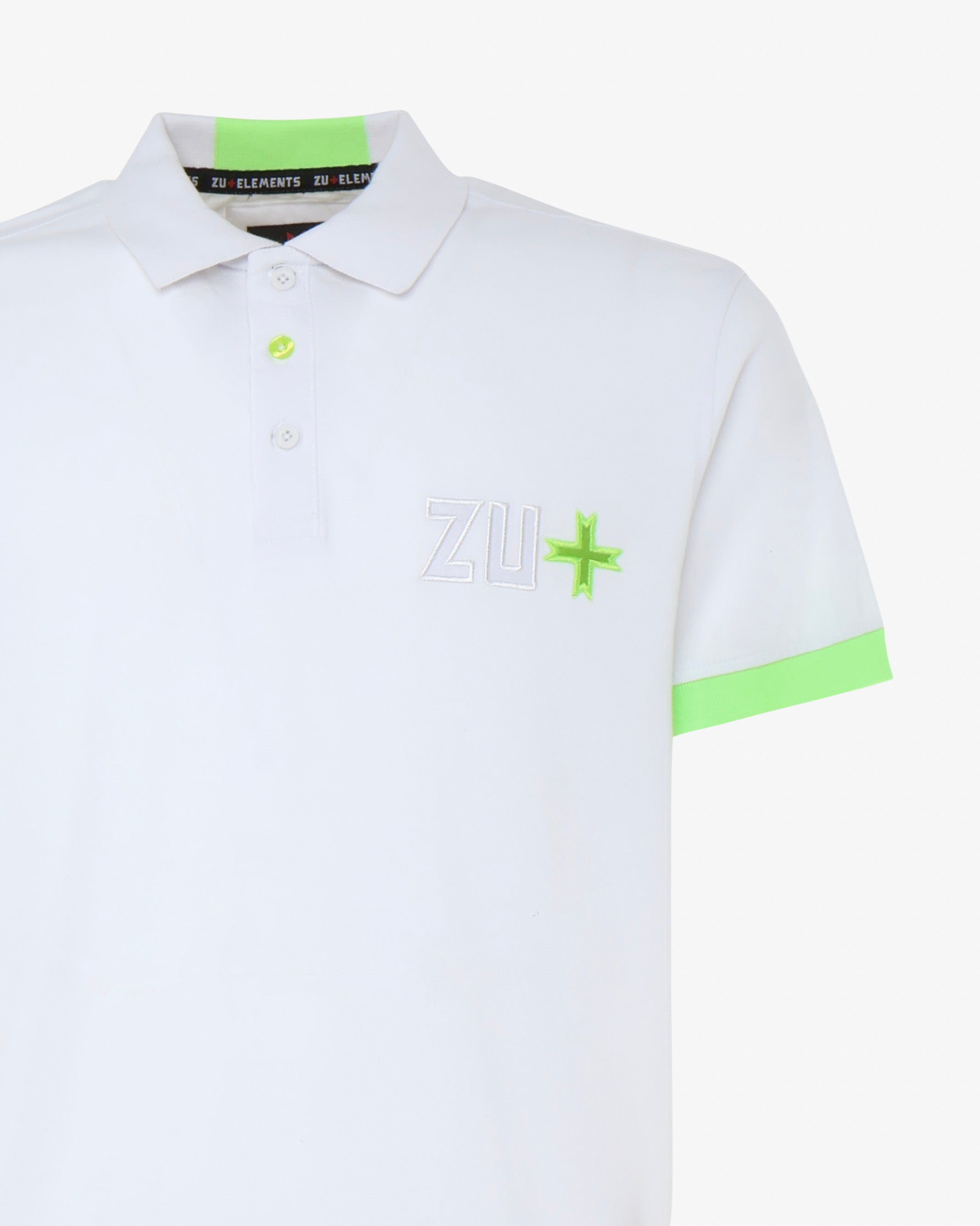 Piquet polo with embroidered logo