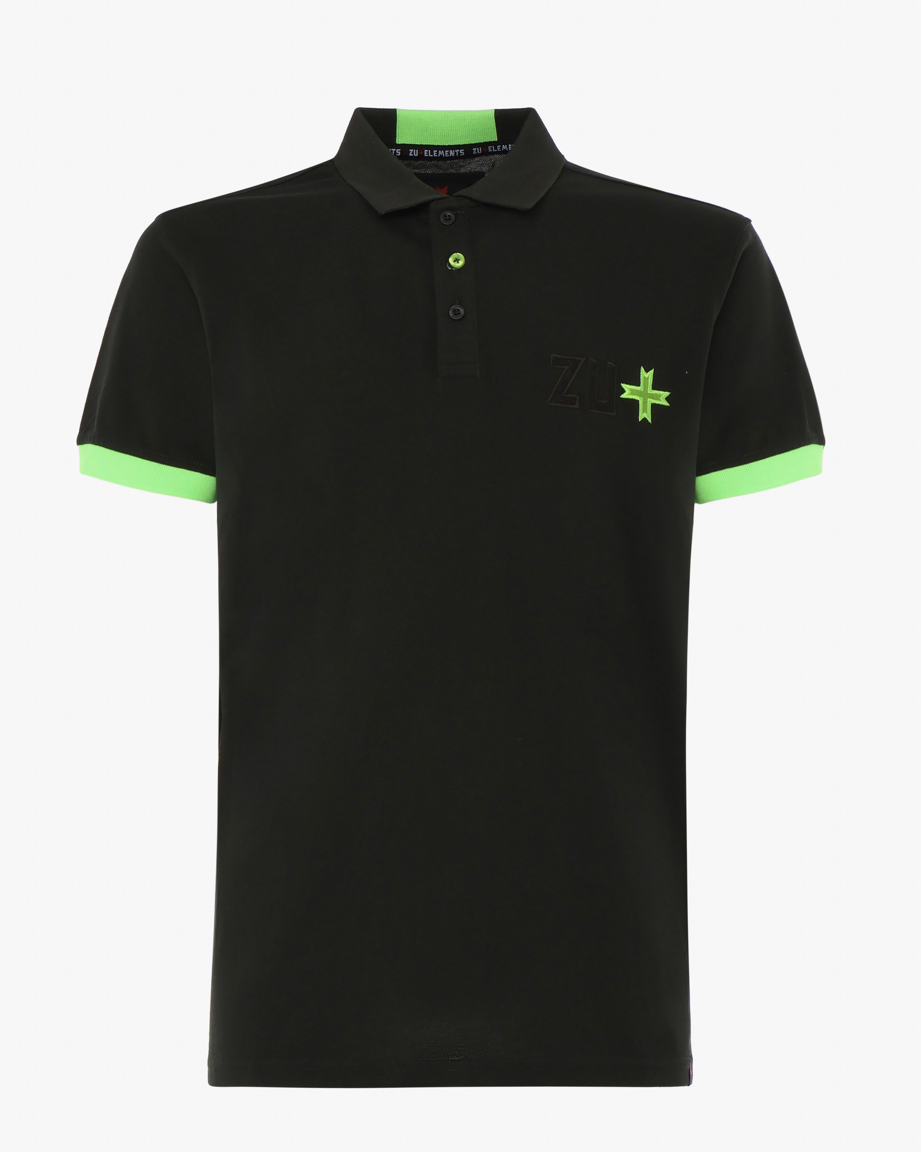 Piquet polo with embroidered logo