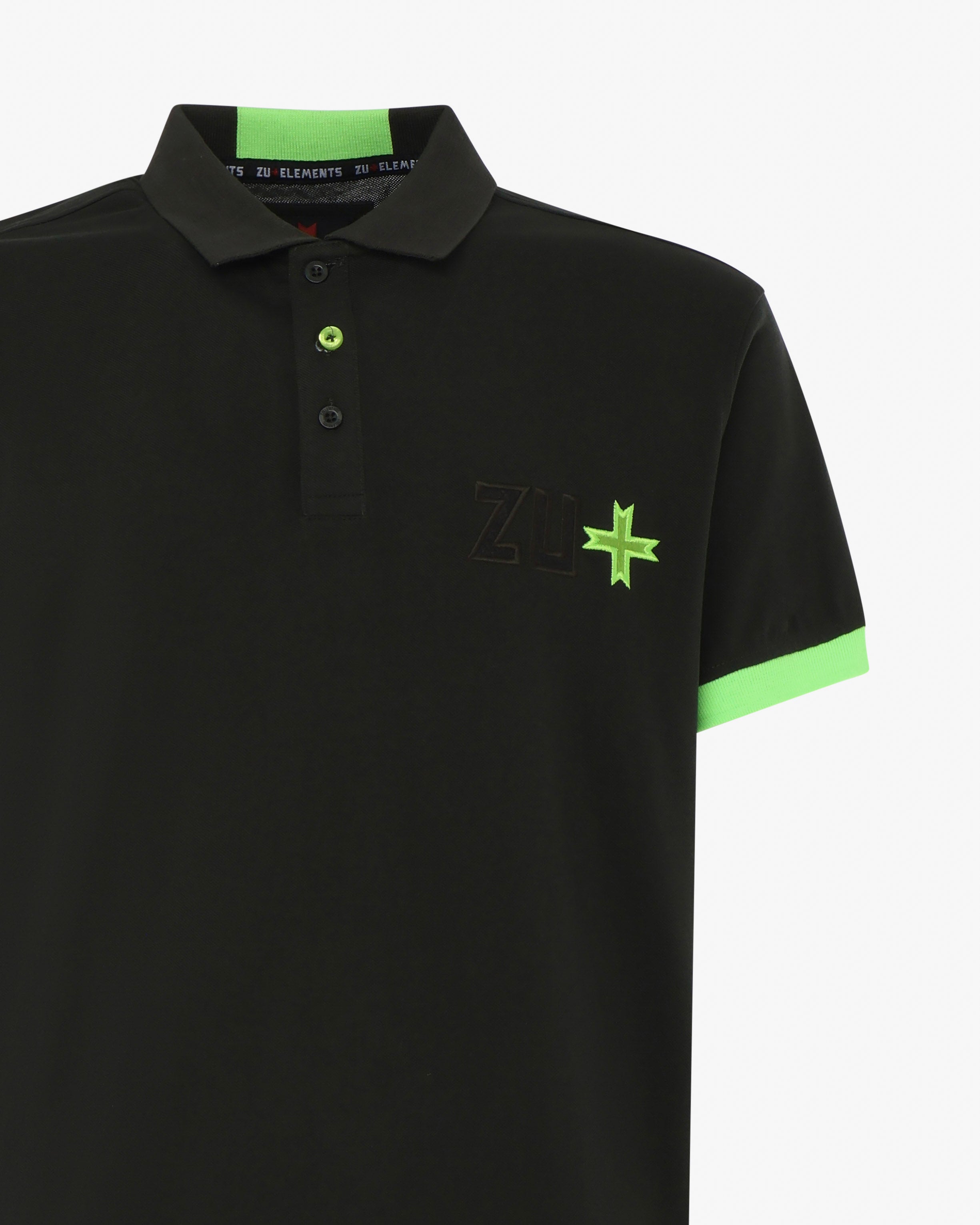 Piquet polo with embroidered logo