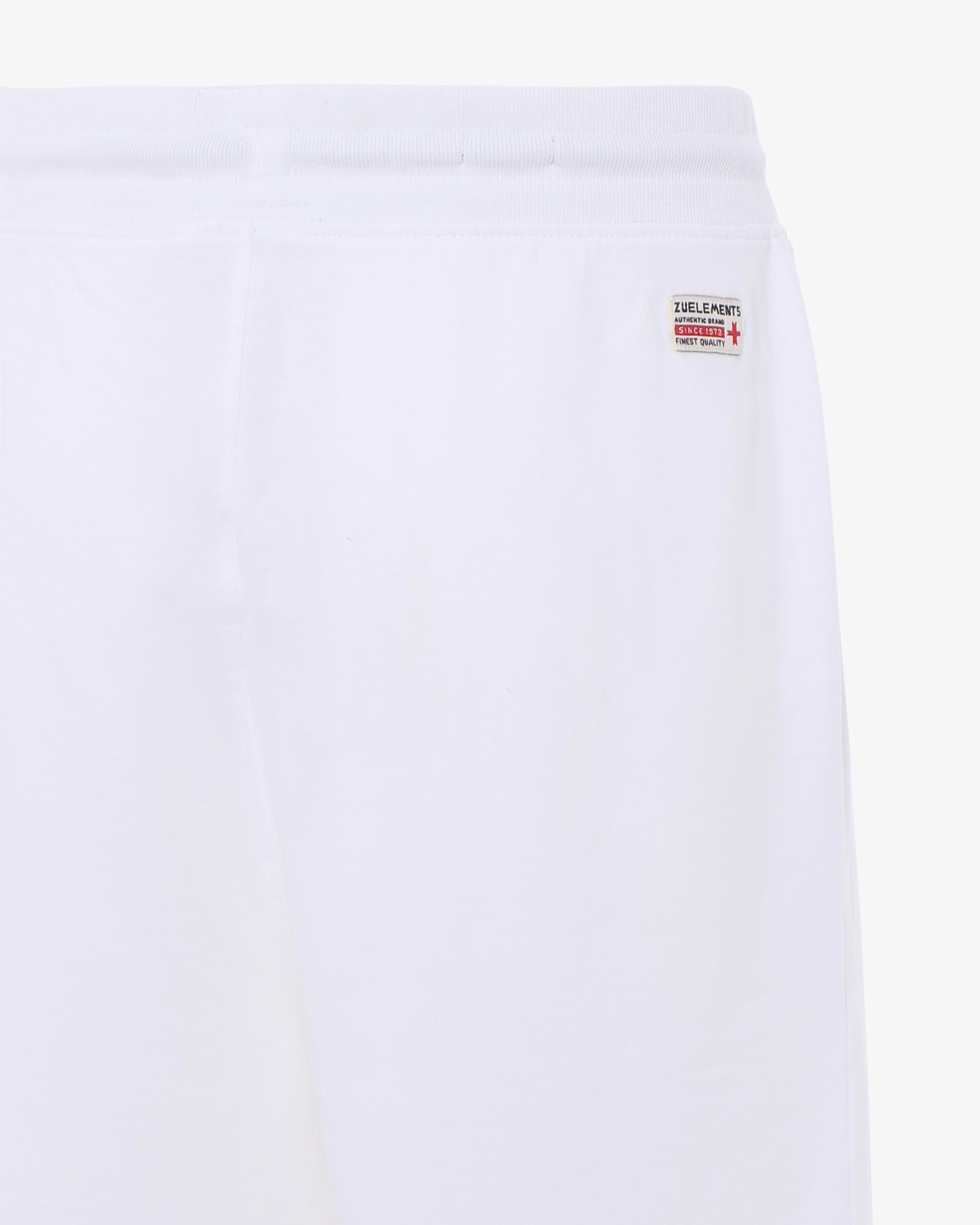 Bermuda in felpa fit con zip waterproof