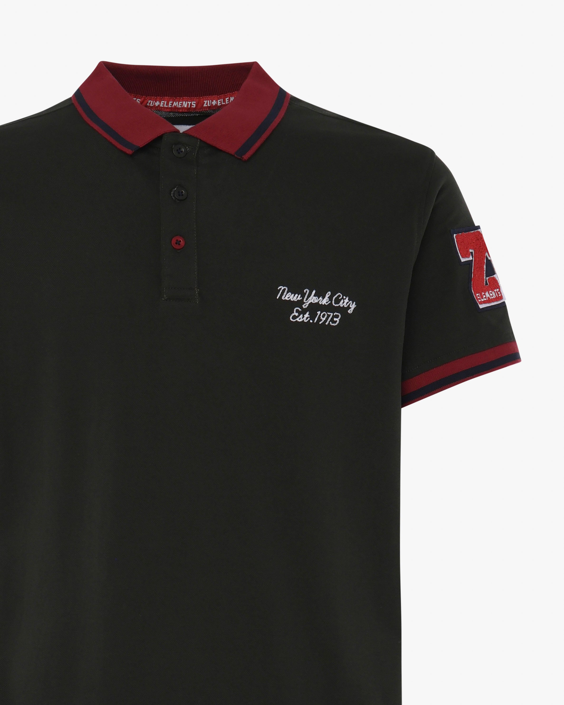 Pique polo shirt