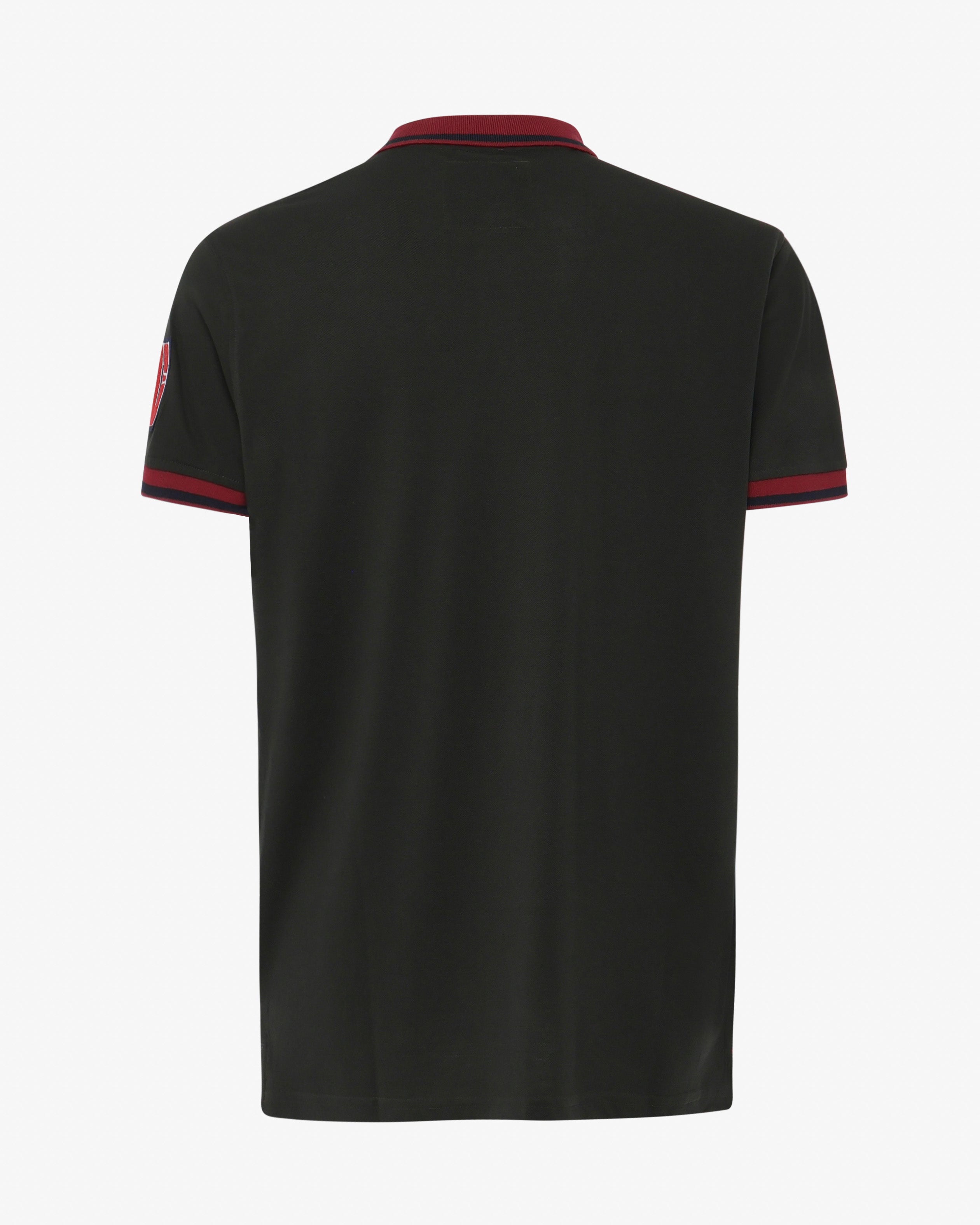Pique polo shirt