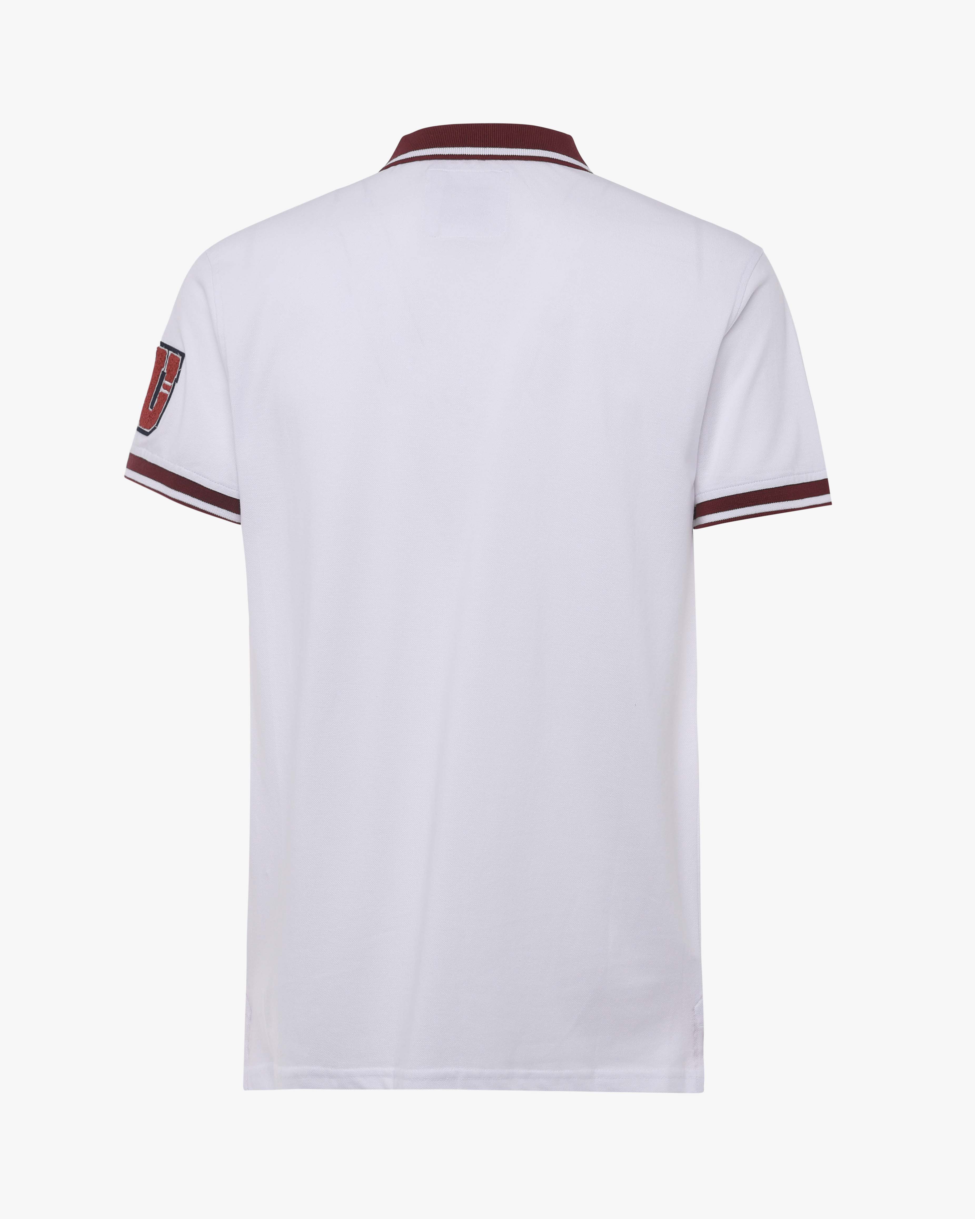 Pique polo shirt