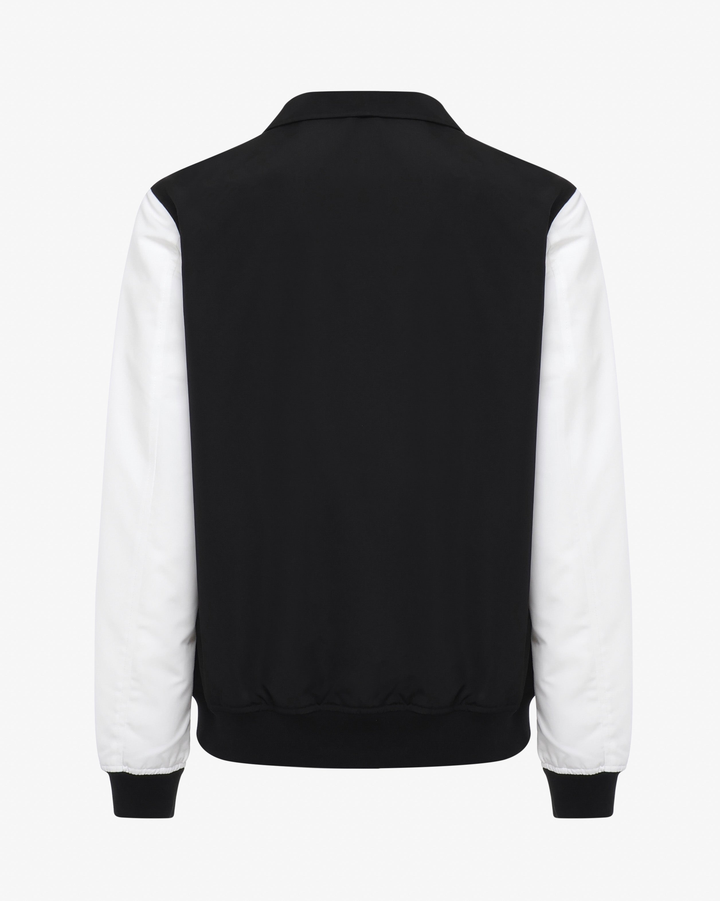 Varsity jacket with buttons