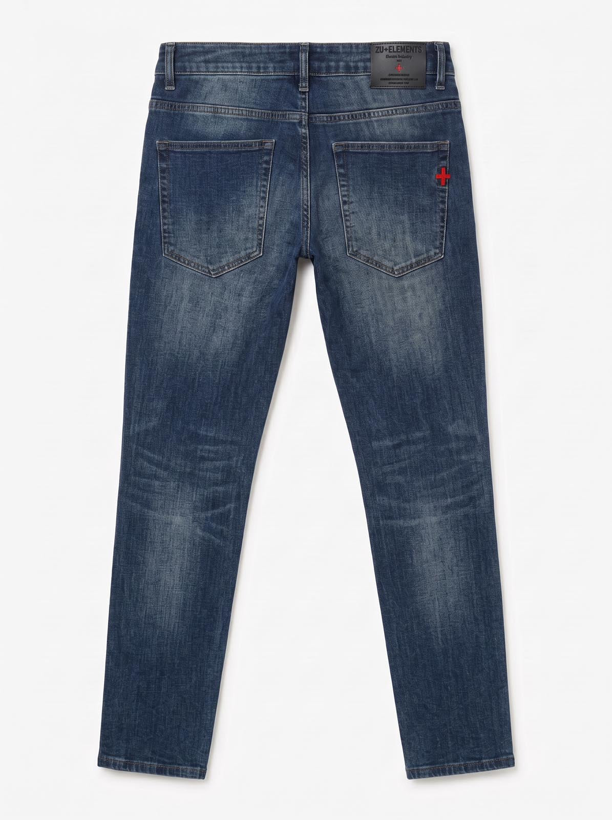 Jeans capri fit Cocker medium blue