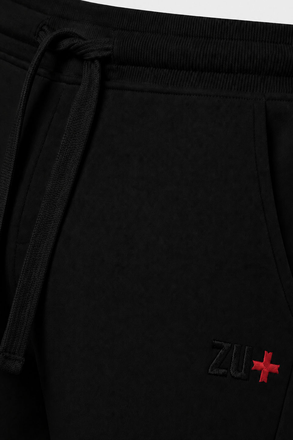 Pantaloni in felpa relaxed fit con ricamo a contrasto