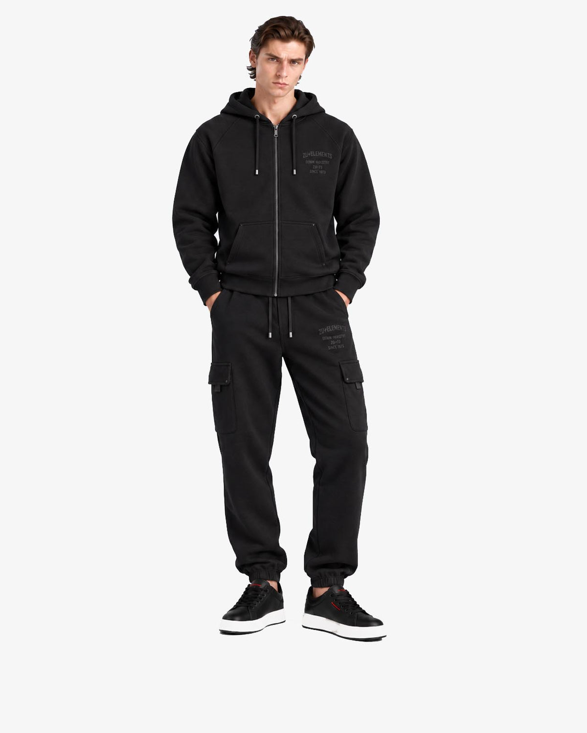 Coordinato con ricamo