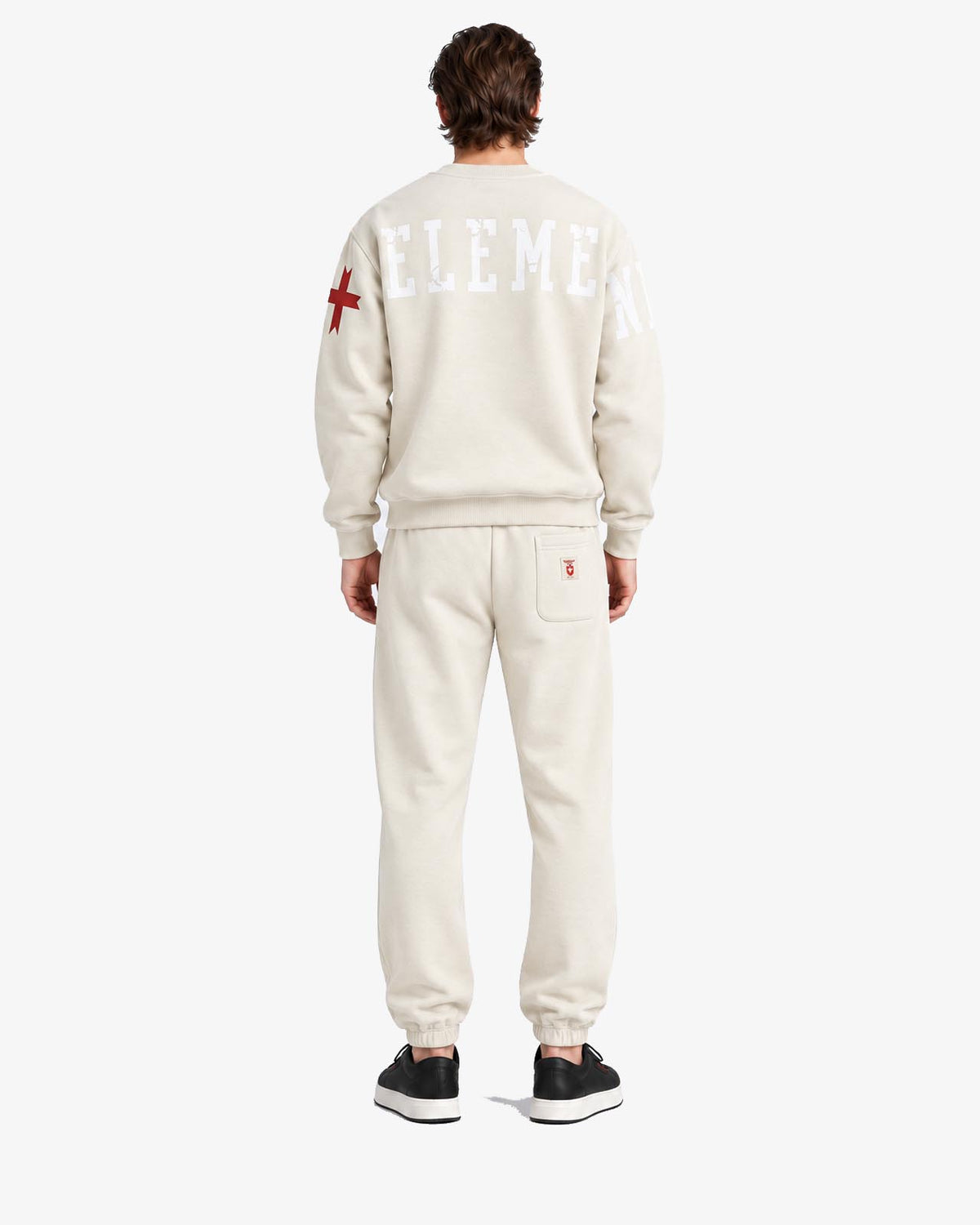 Coordinato con stampe a contrasto