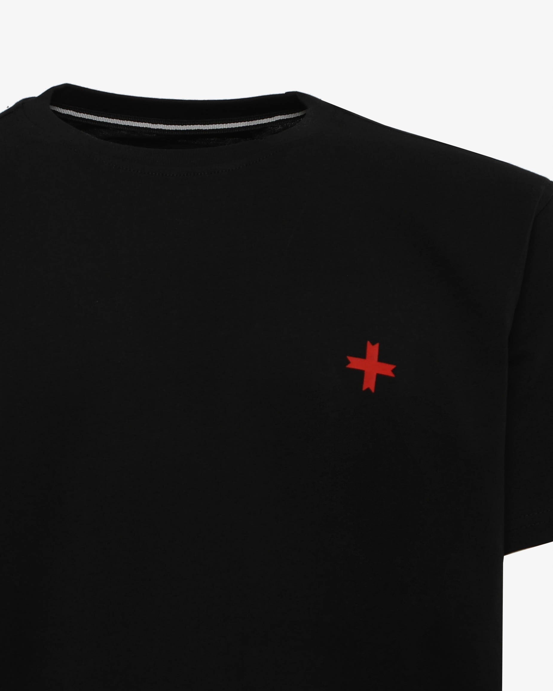 T-shirt girocollo maniche corte con logo stampato