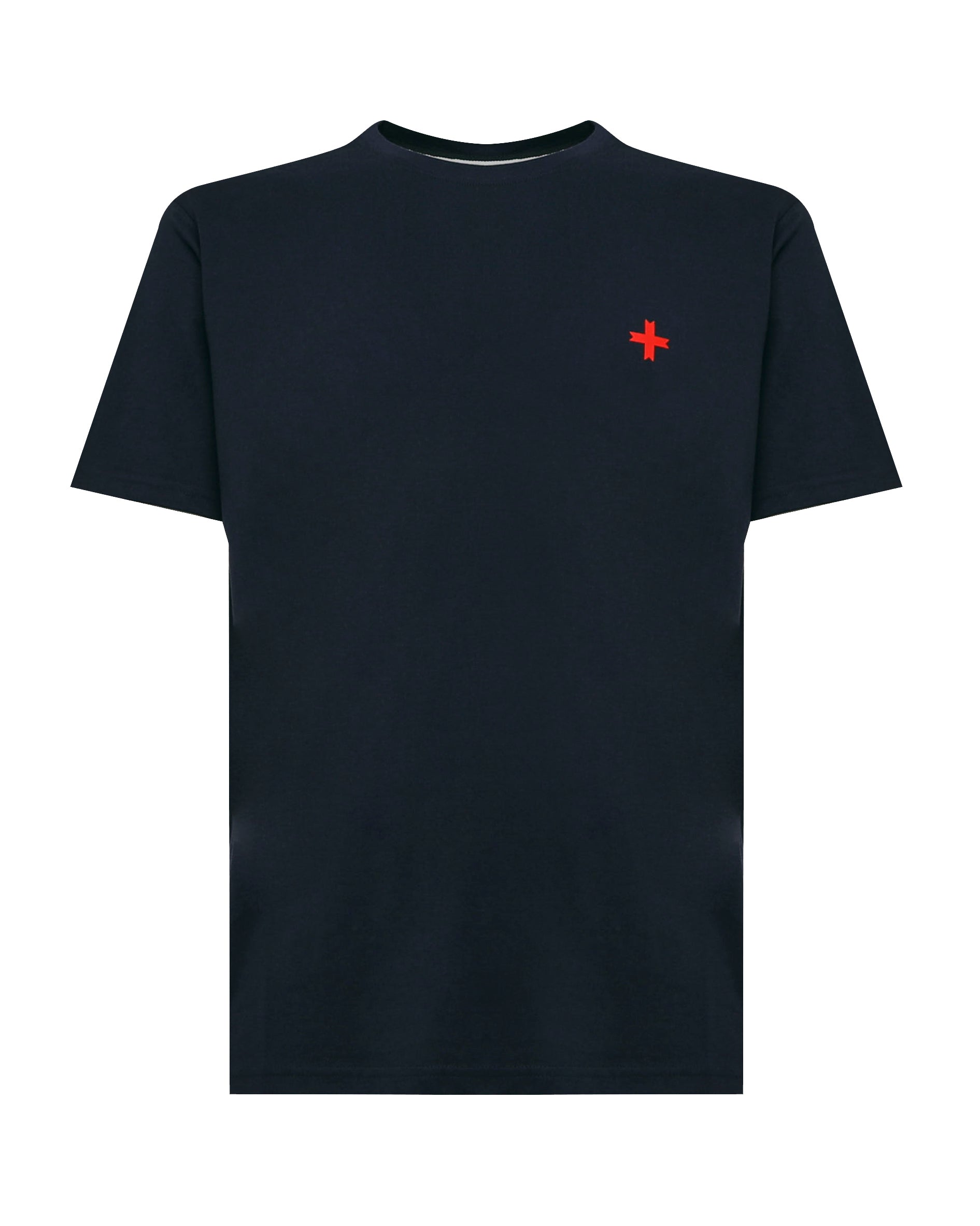 T-shirt girocollo maniche corte con logo stampato
