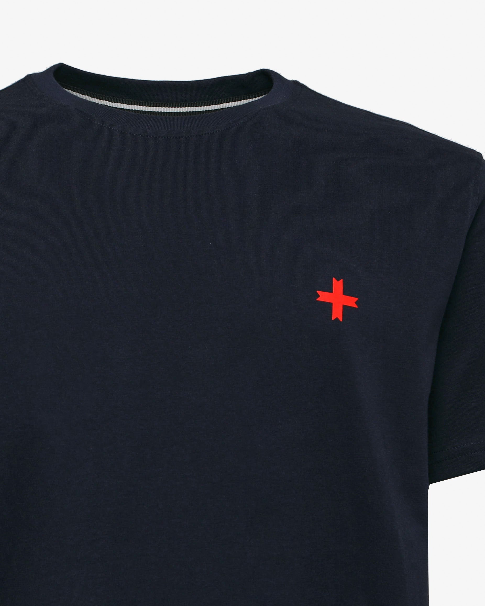 T-shirt girocollo maniche corte con logo stampato