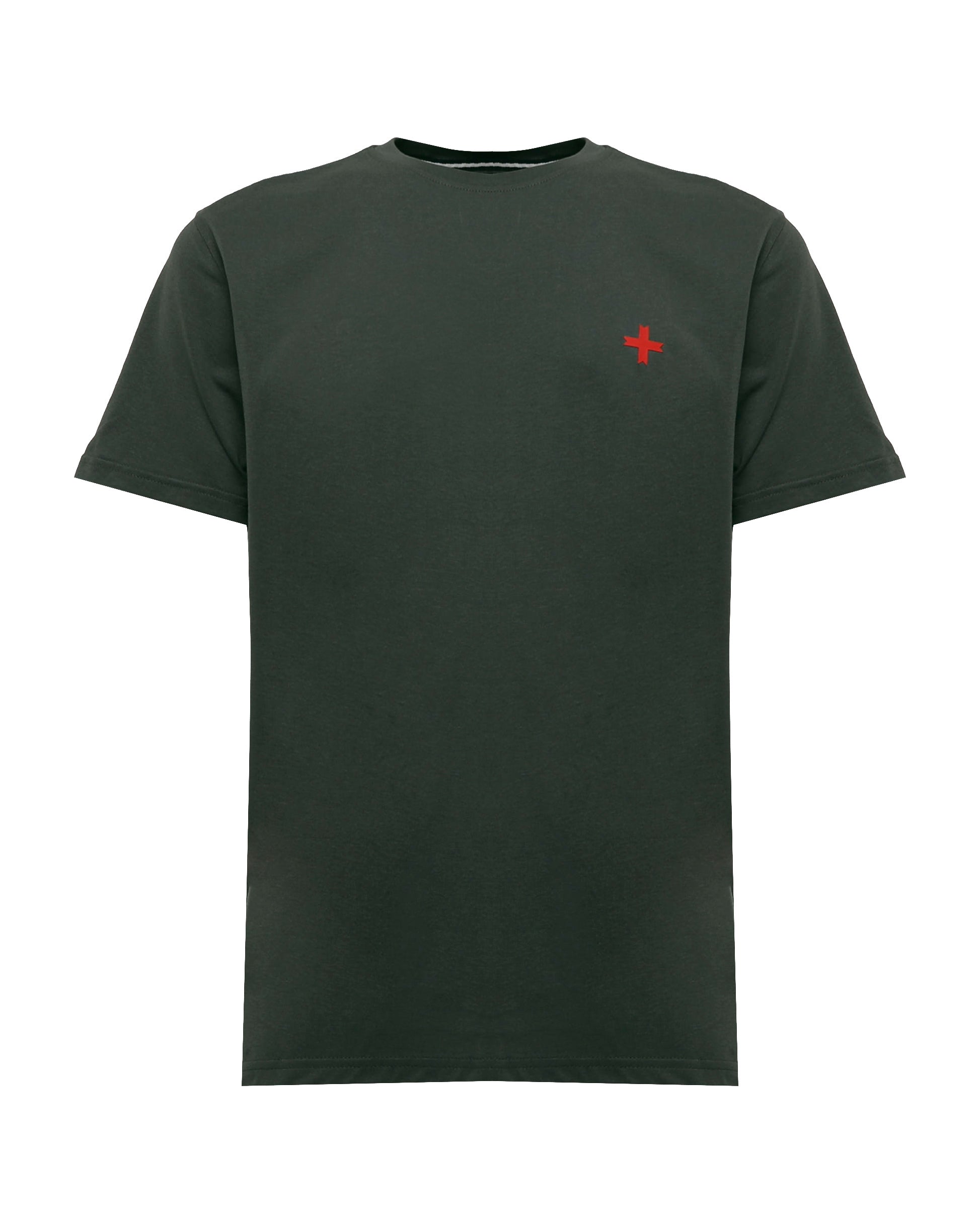 T-shirt girocollo maniche corte con logo stampato