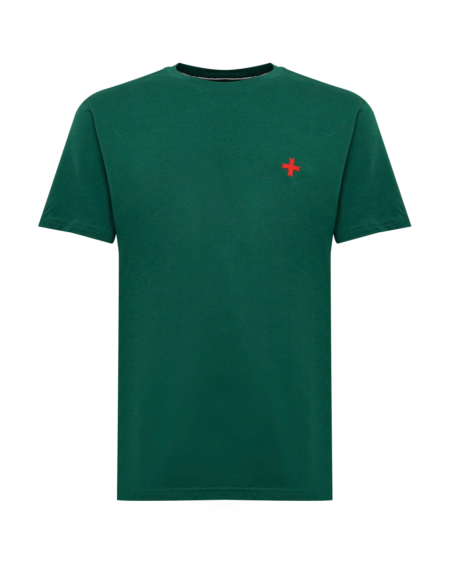 T-shirt girocollo maniche corte con logo stampato