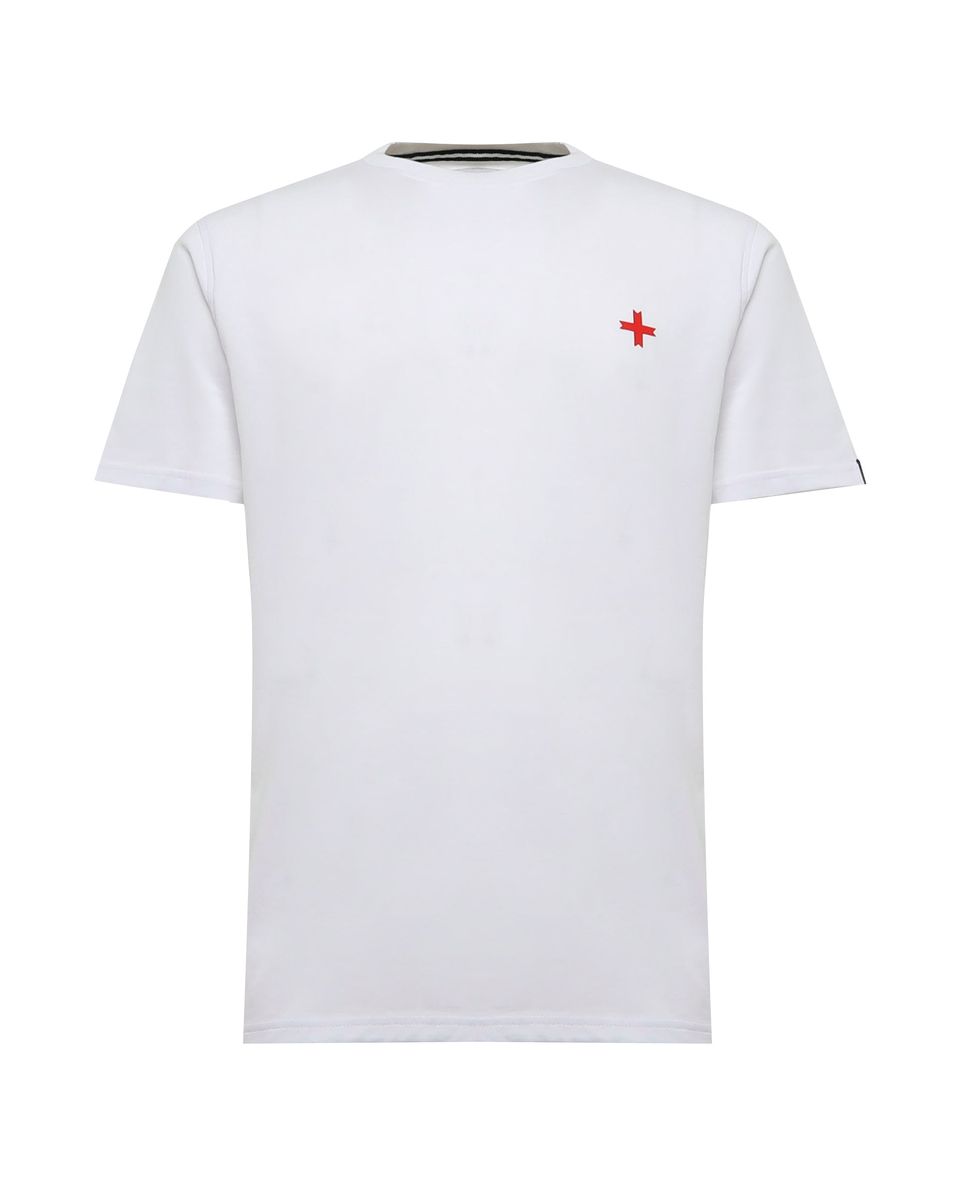 T-shirt girocollo maniche corte con logo stampato