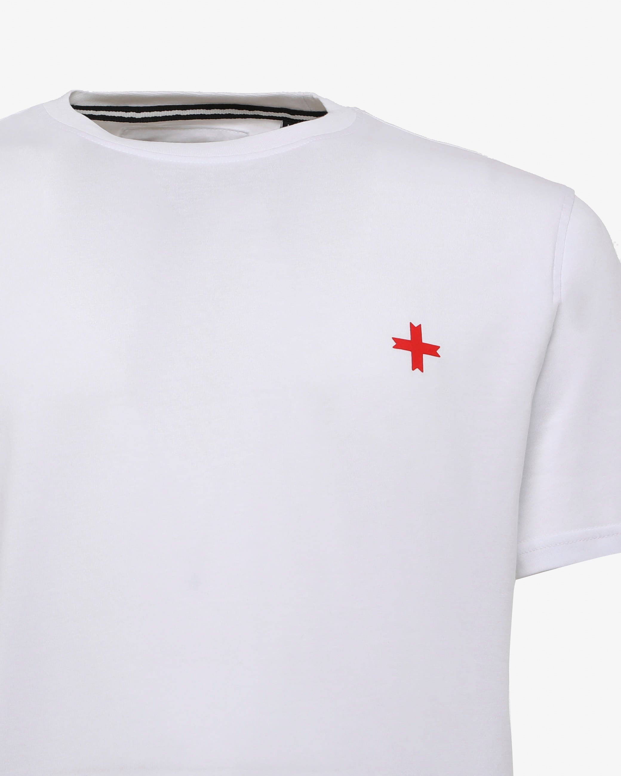 T-shirt girocollo maniche corte con logo stampato