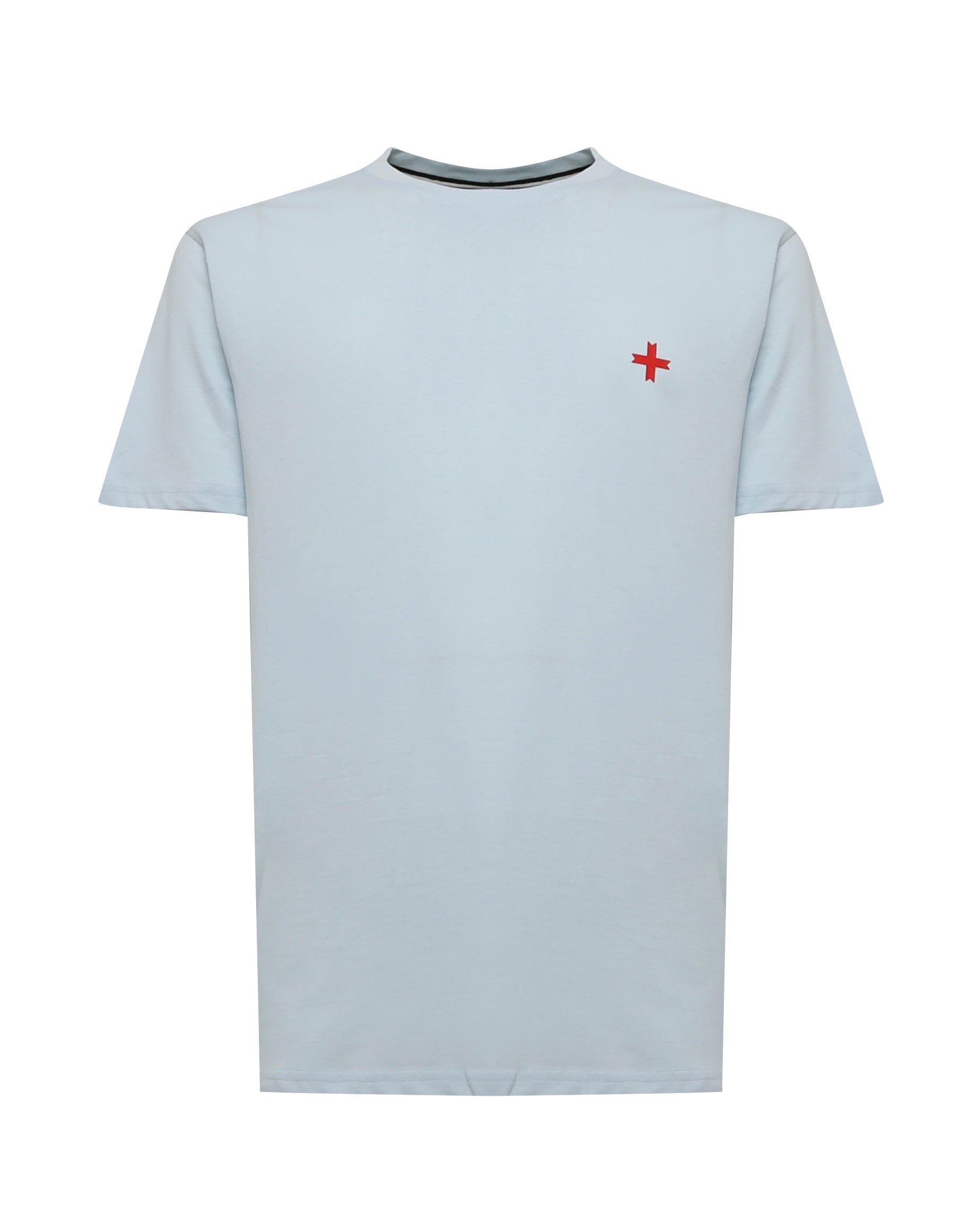 T-shirt girocollo maniche corte con logo stampato