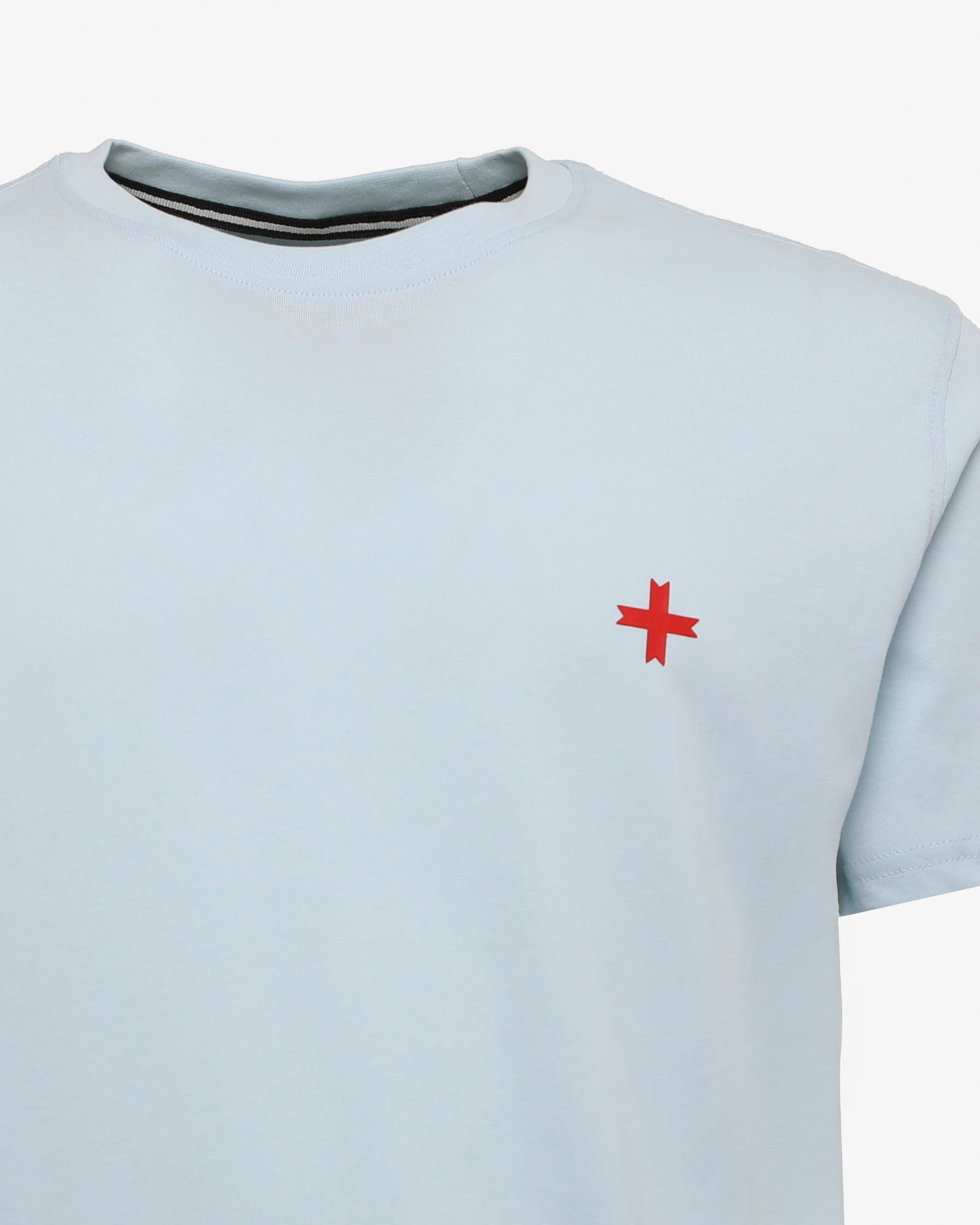 T-shirt girocollo maniche corte con logo stampato