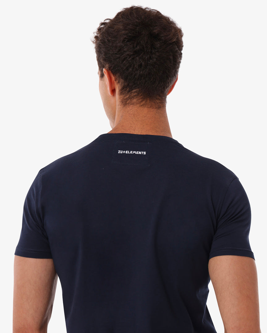 T-shirt girocollo maniche corte con logo stampato