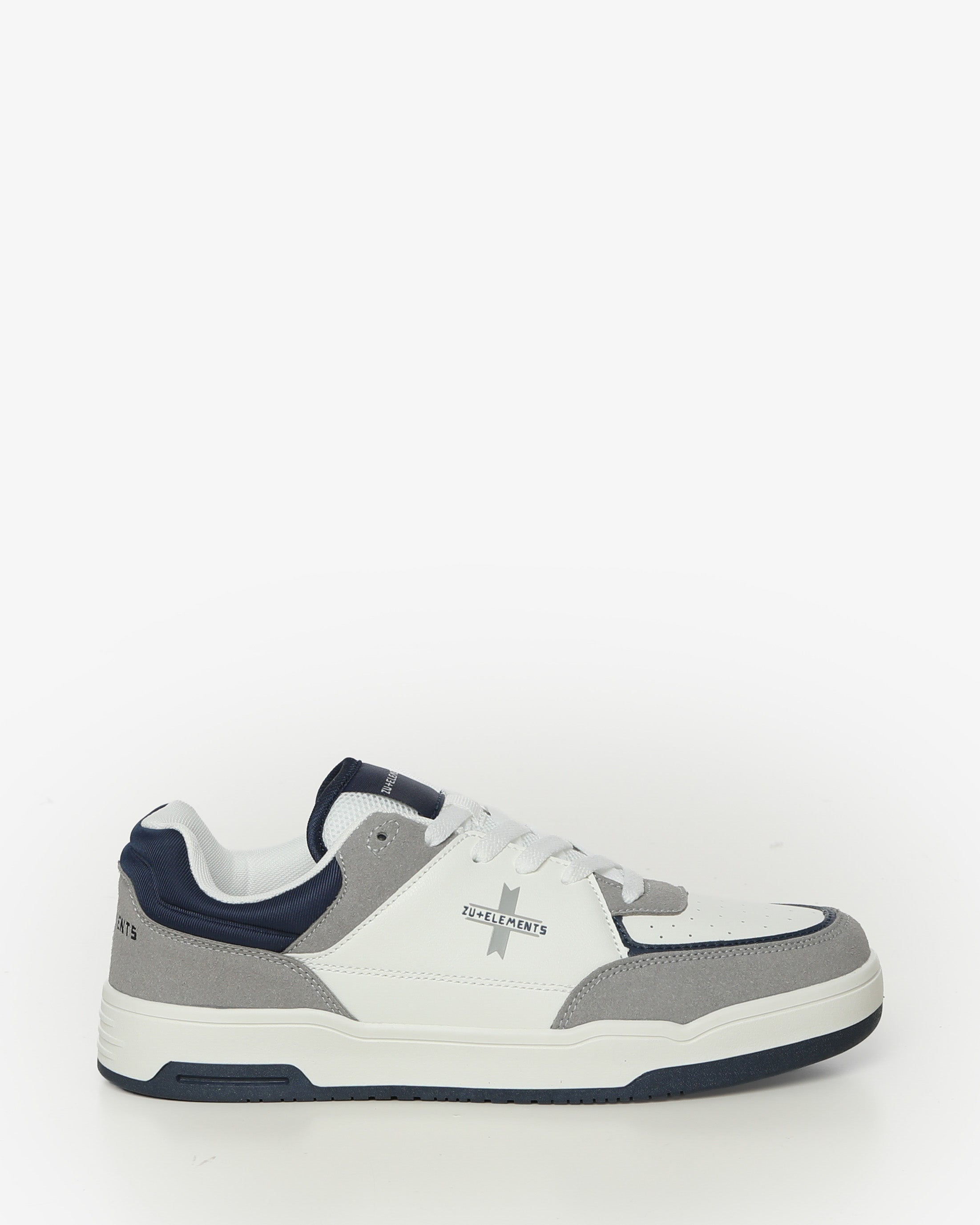 Sneakers Zu White, Grey & Navy