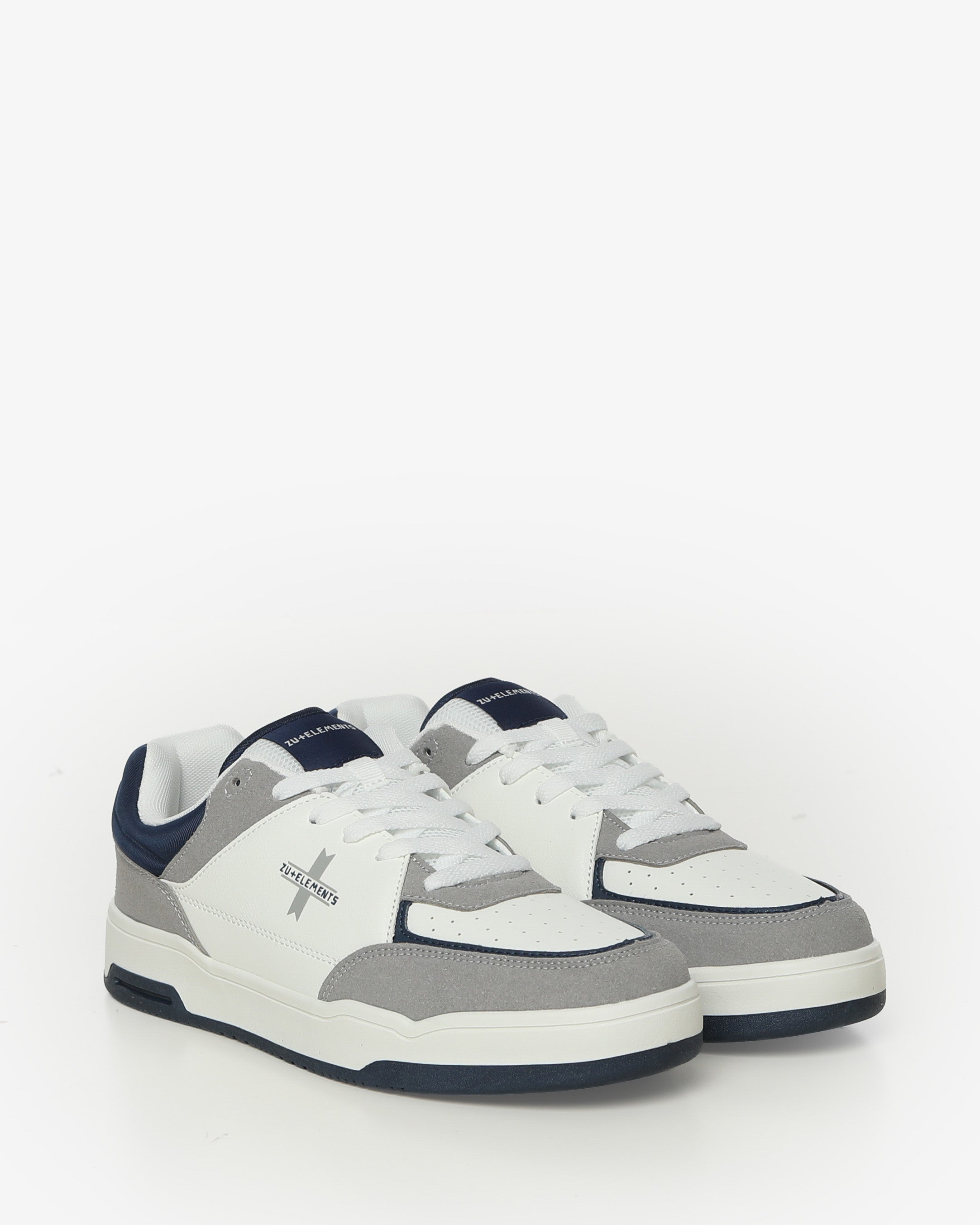 Sneakers Zu White, Grey & Navy