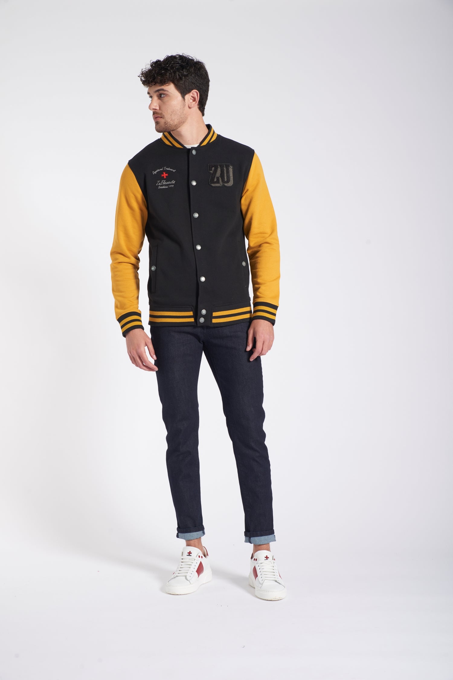 Felpa modello college