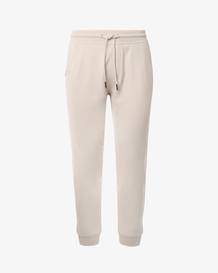 Pantaloni in felpa con micrologo ricamato