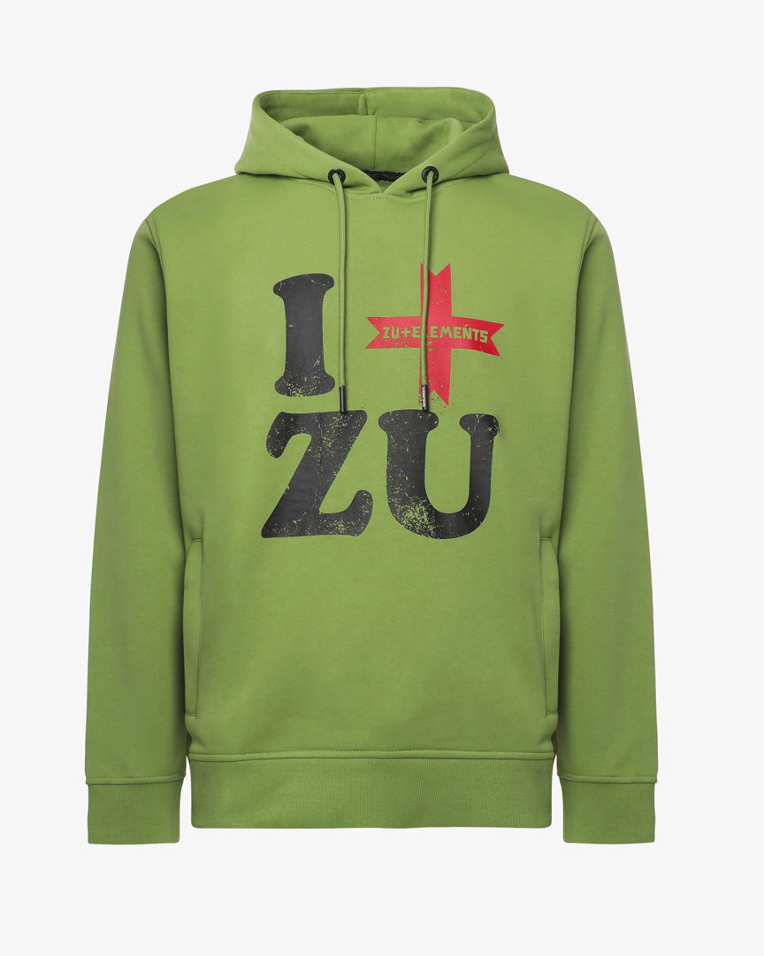 Felpa con Cappuccio "Loving Zu"