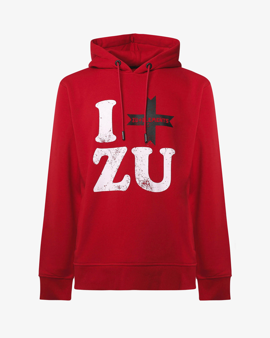 Felpa con Cappuccio "Loving Zu"