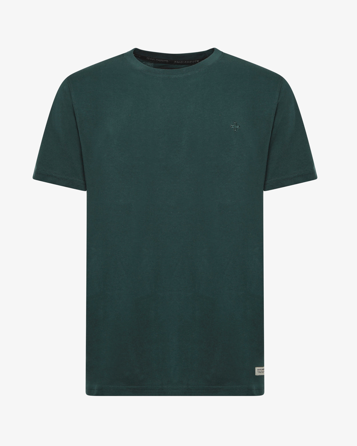 T-Shirt con ricamo tono su tono
