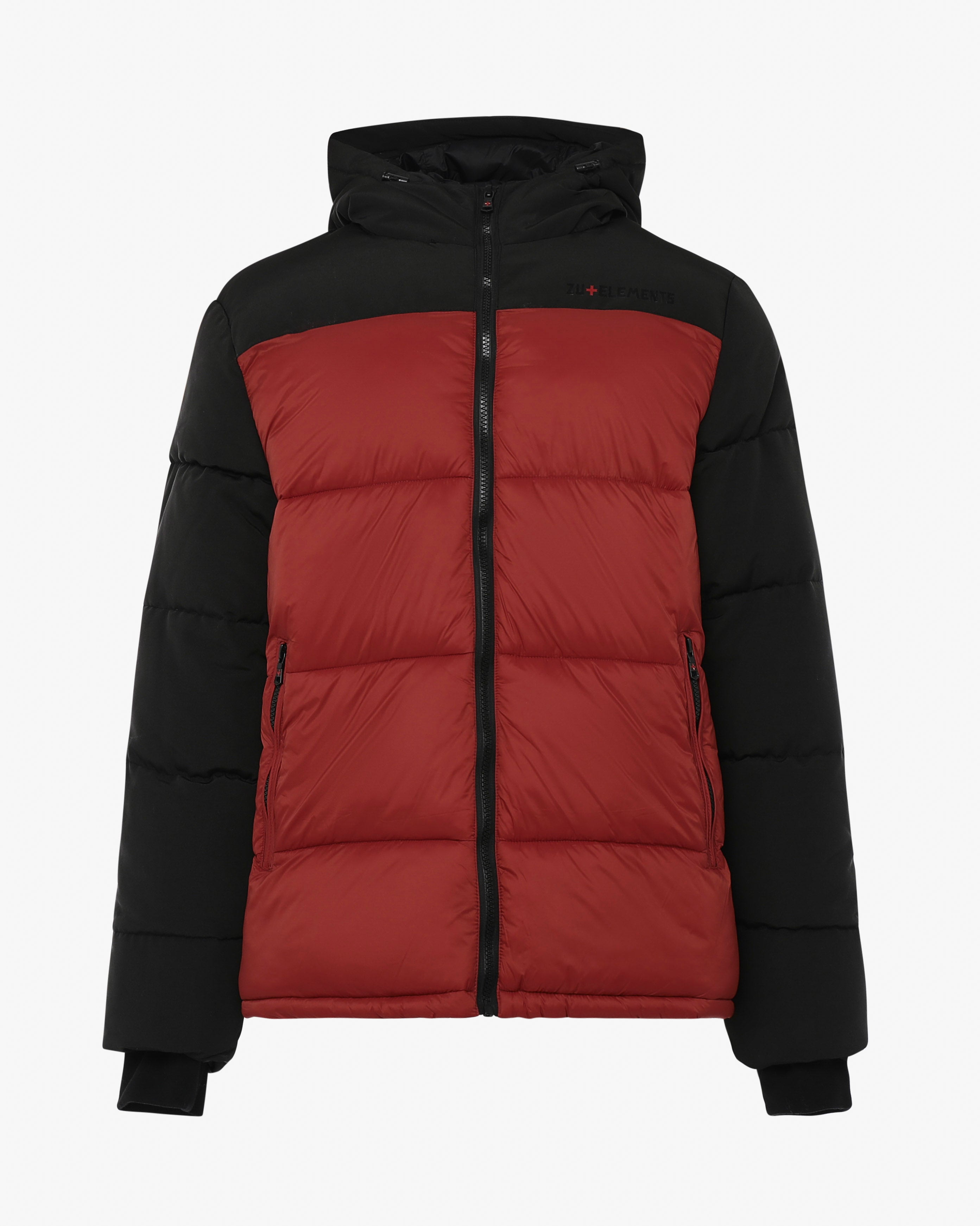 Giubbotto Bicolore con zip e cappuccio