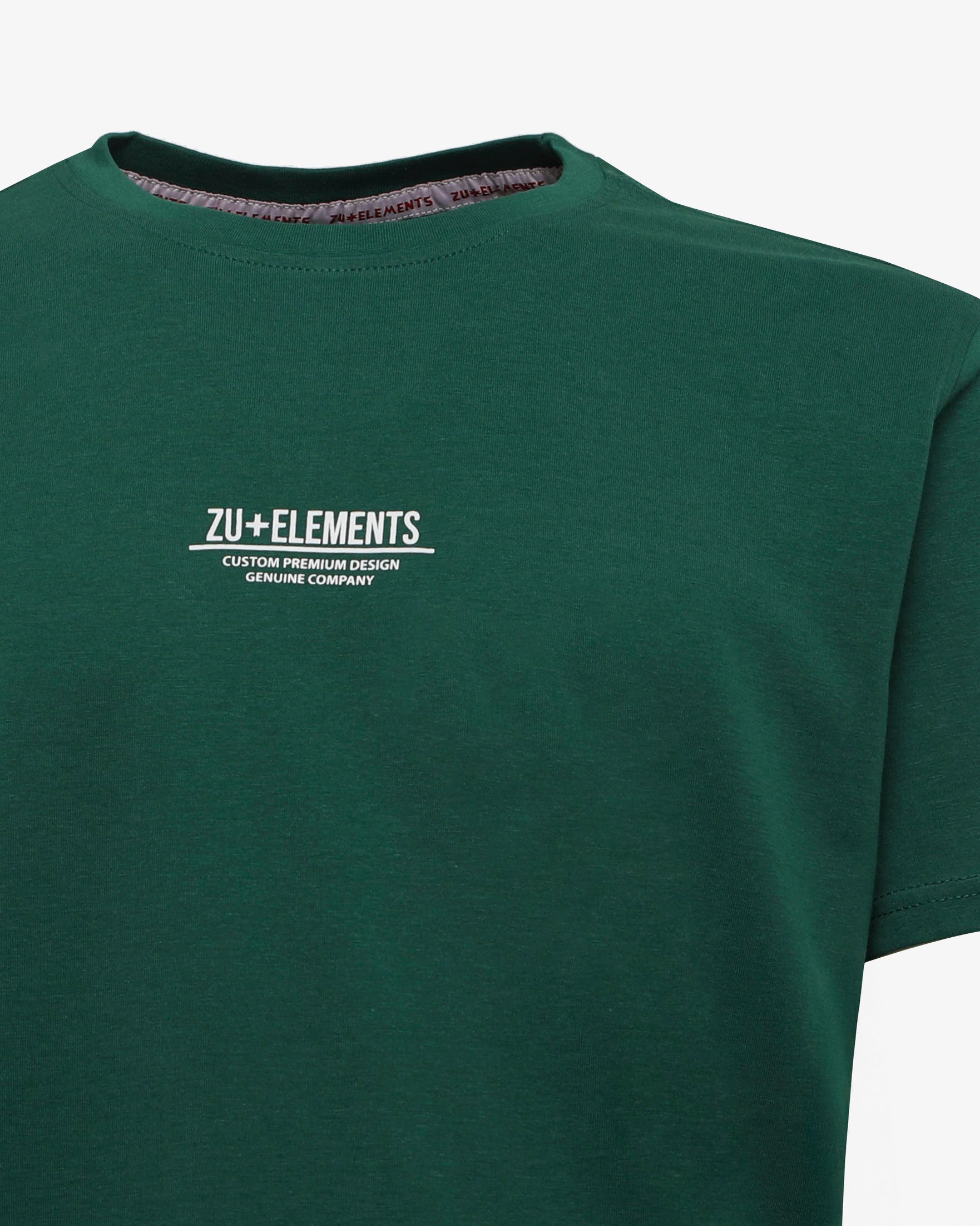 T-shirt con micrologo centrale sul petto