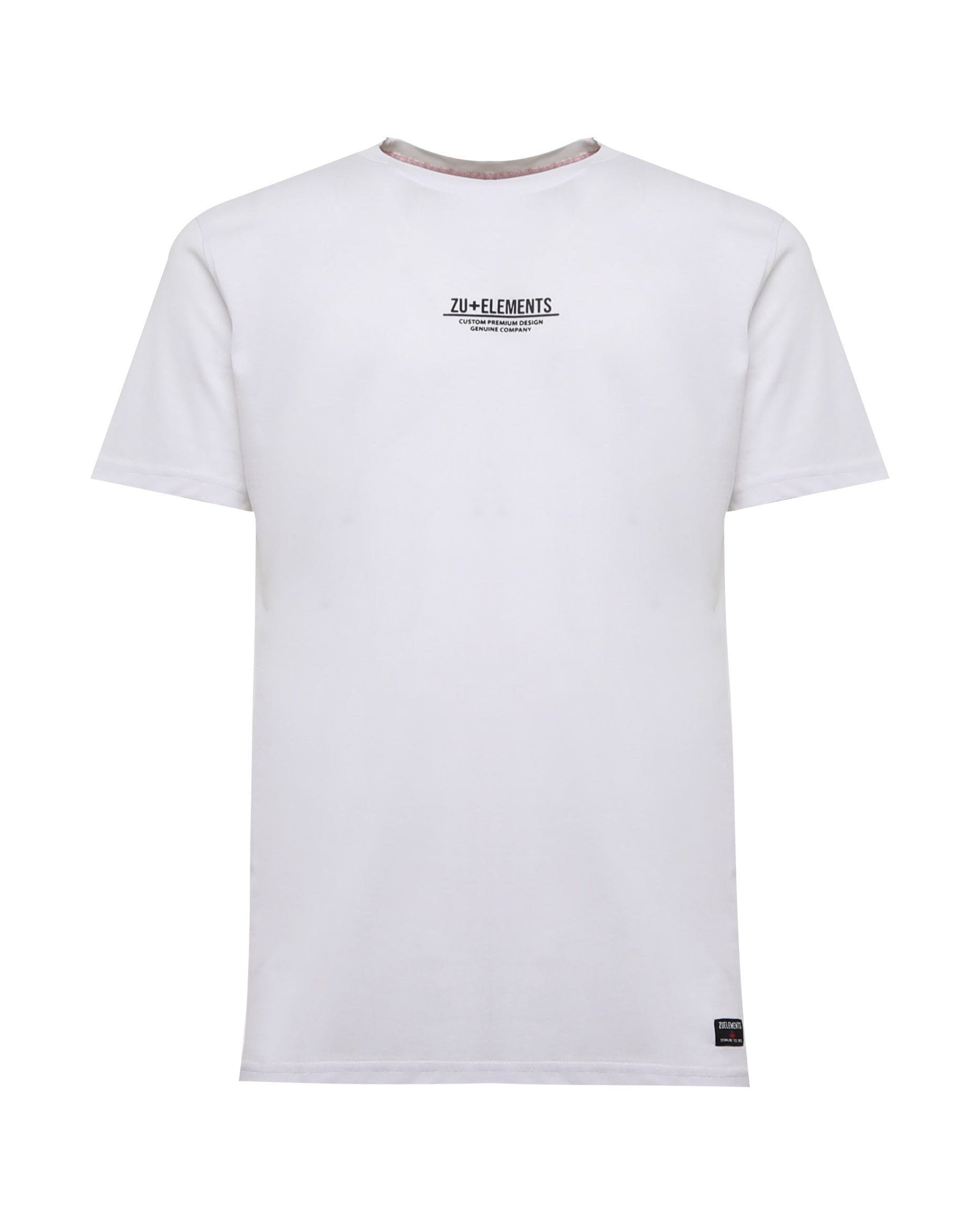 T-shirt con micrologo centrale sul petto