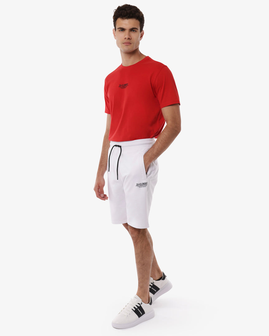 Bermuda in felpa con tasche zip