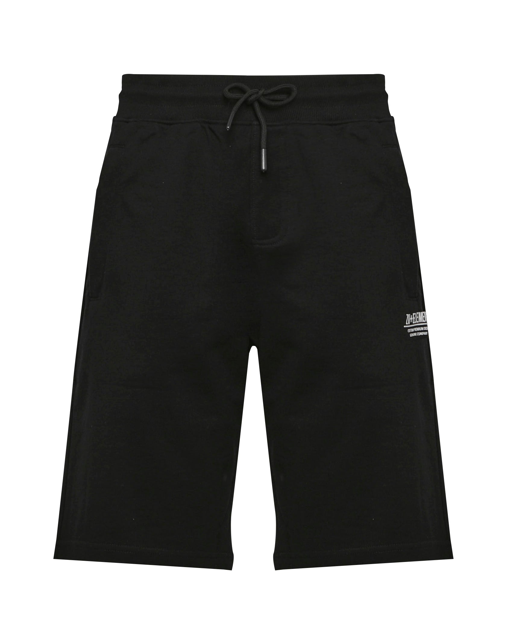Bermuda in felpa con tasche zip