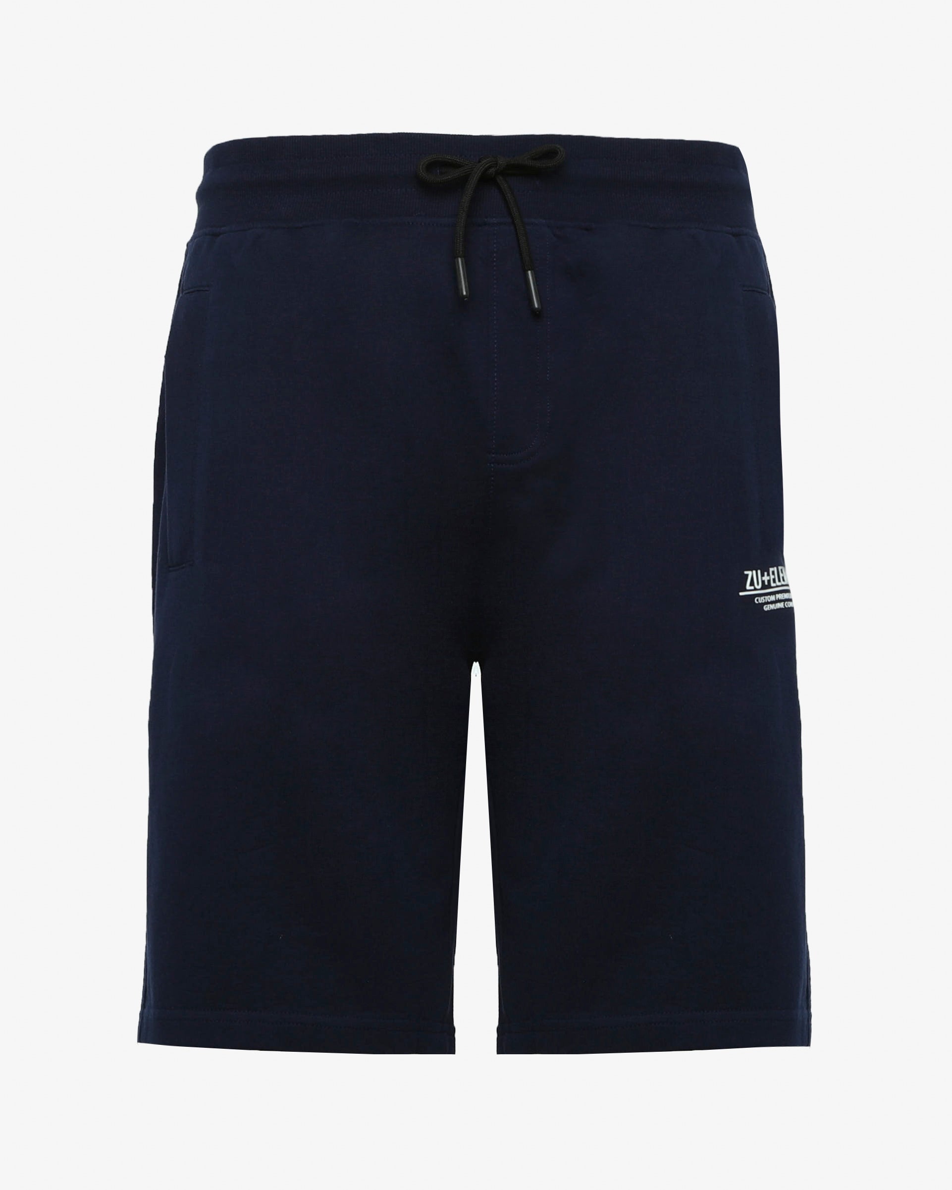 Bermuda in felpa con tasche zip