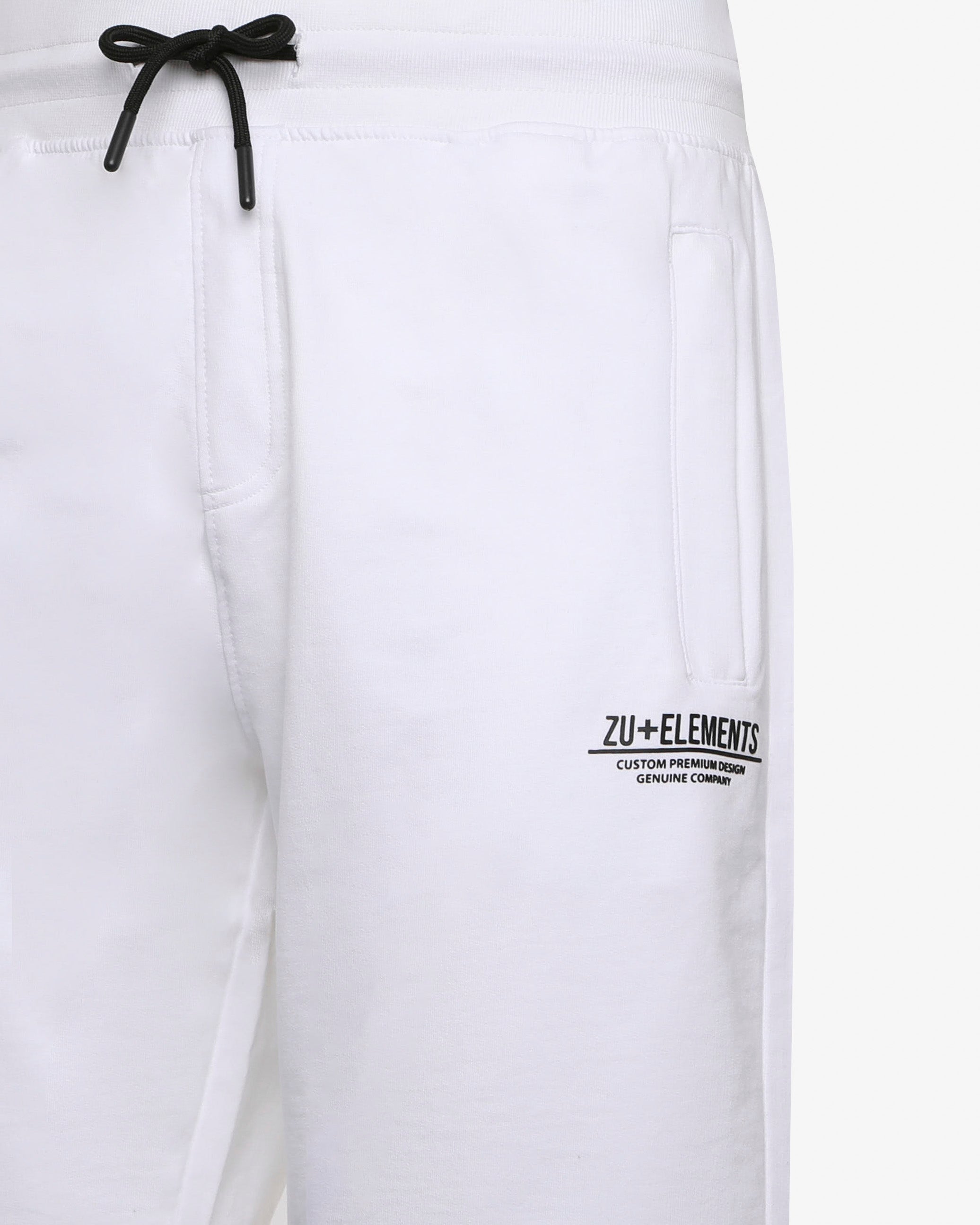 Bermuda in felpa con tasche zip