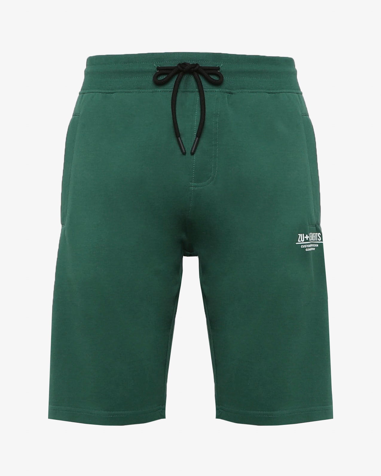 Bermuda in felpa con tasche zip