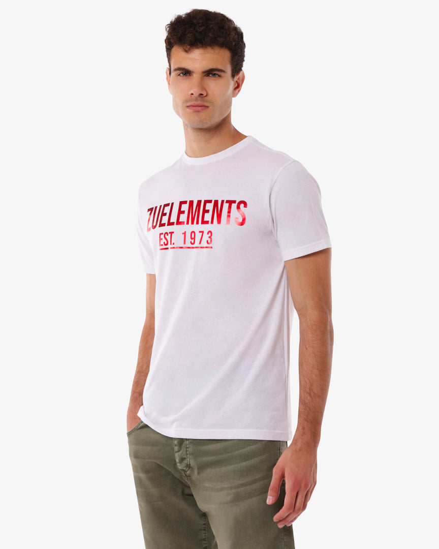 T-shirt con macrologo