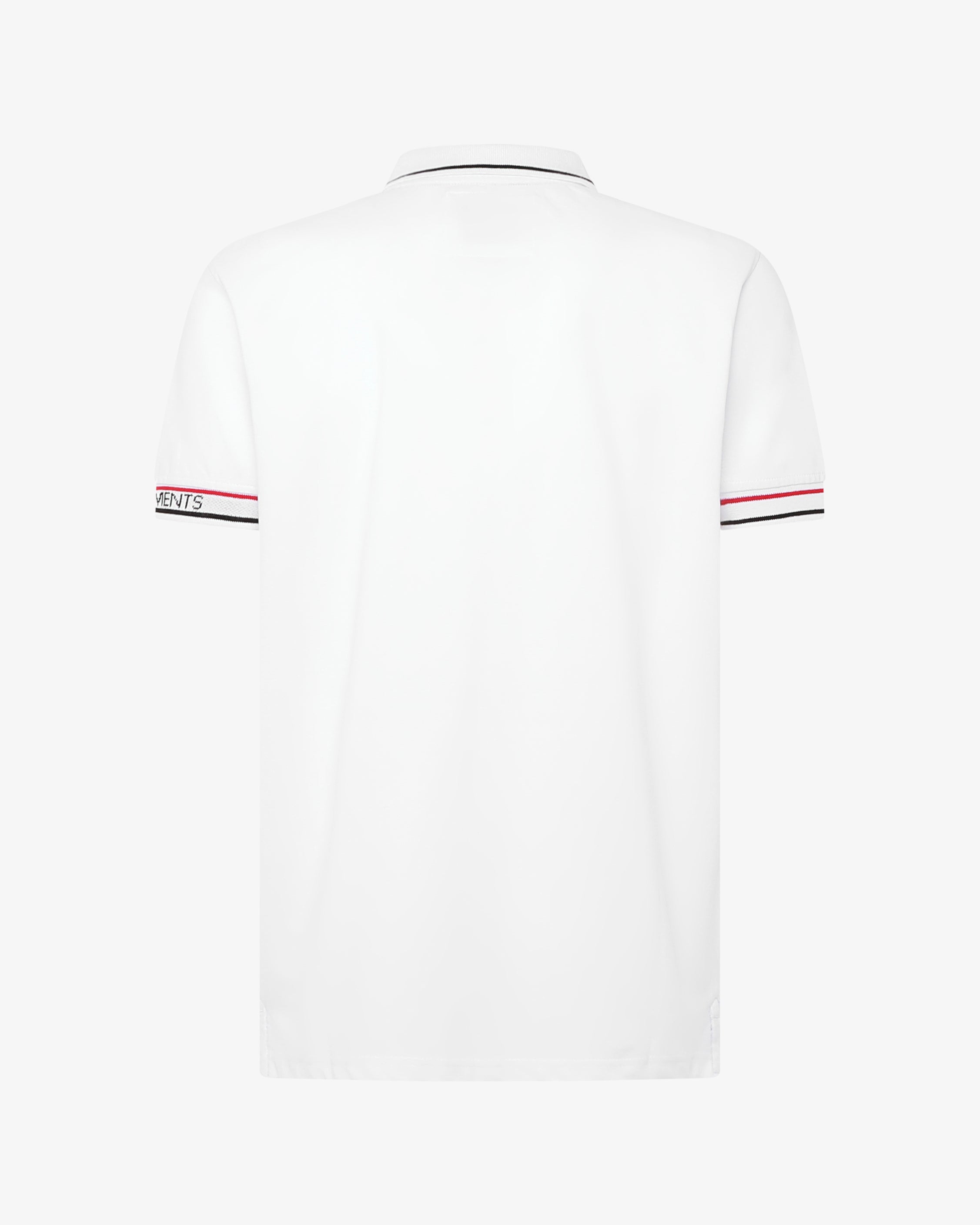 Polo piquet con personalizzazione su manica