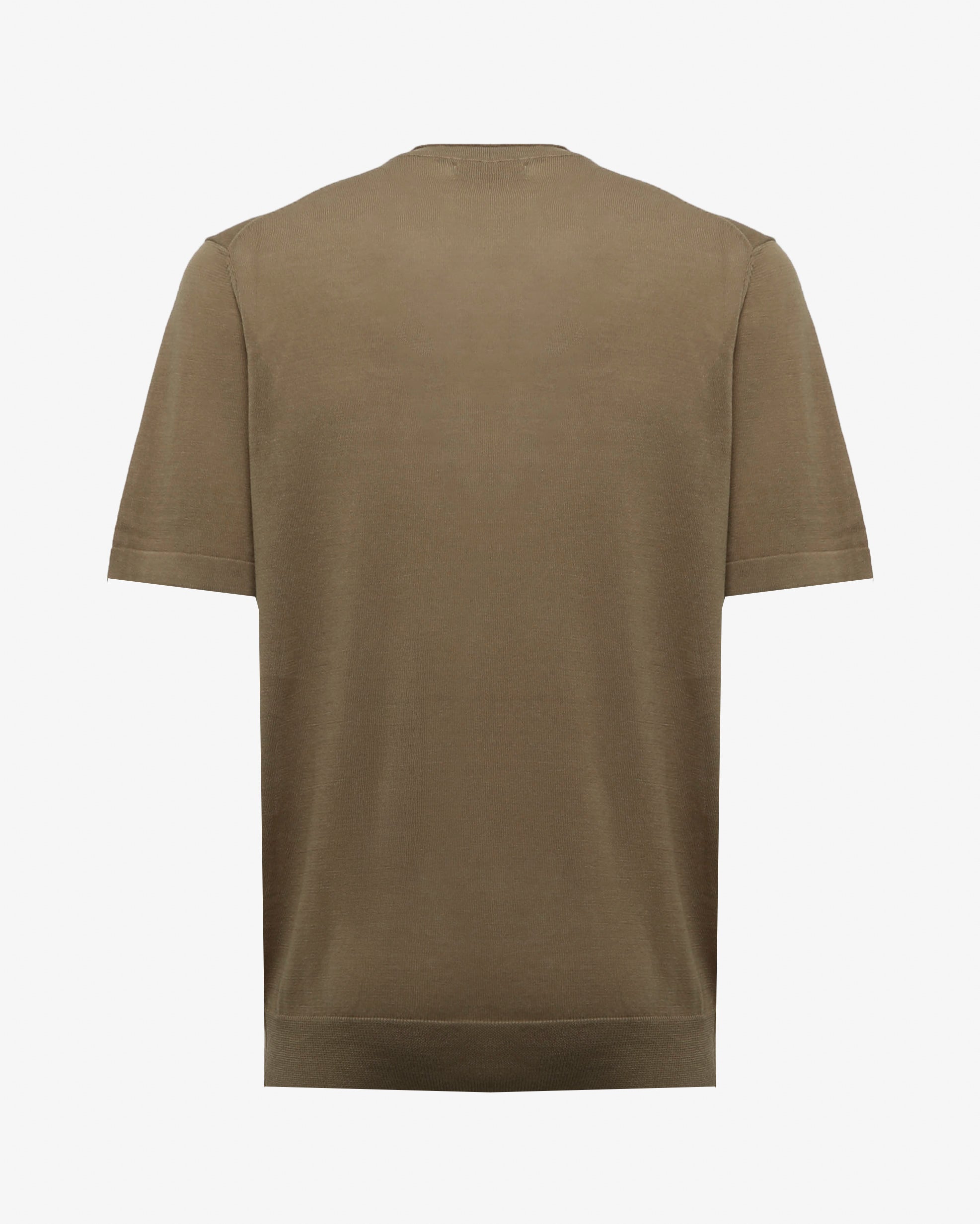 T-shirt in maglia maniche corte girocollo