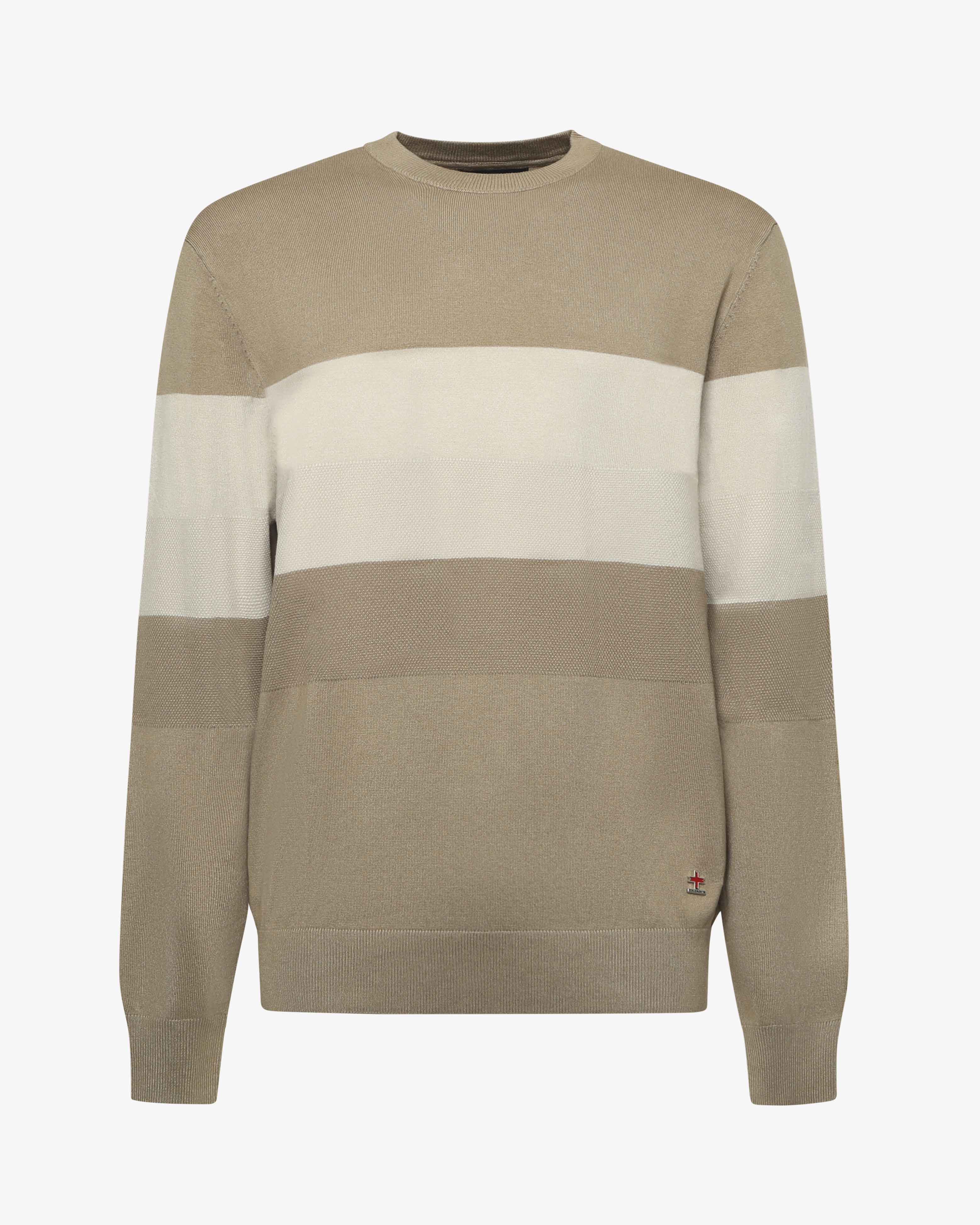 Maglia girocollo stripe