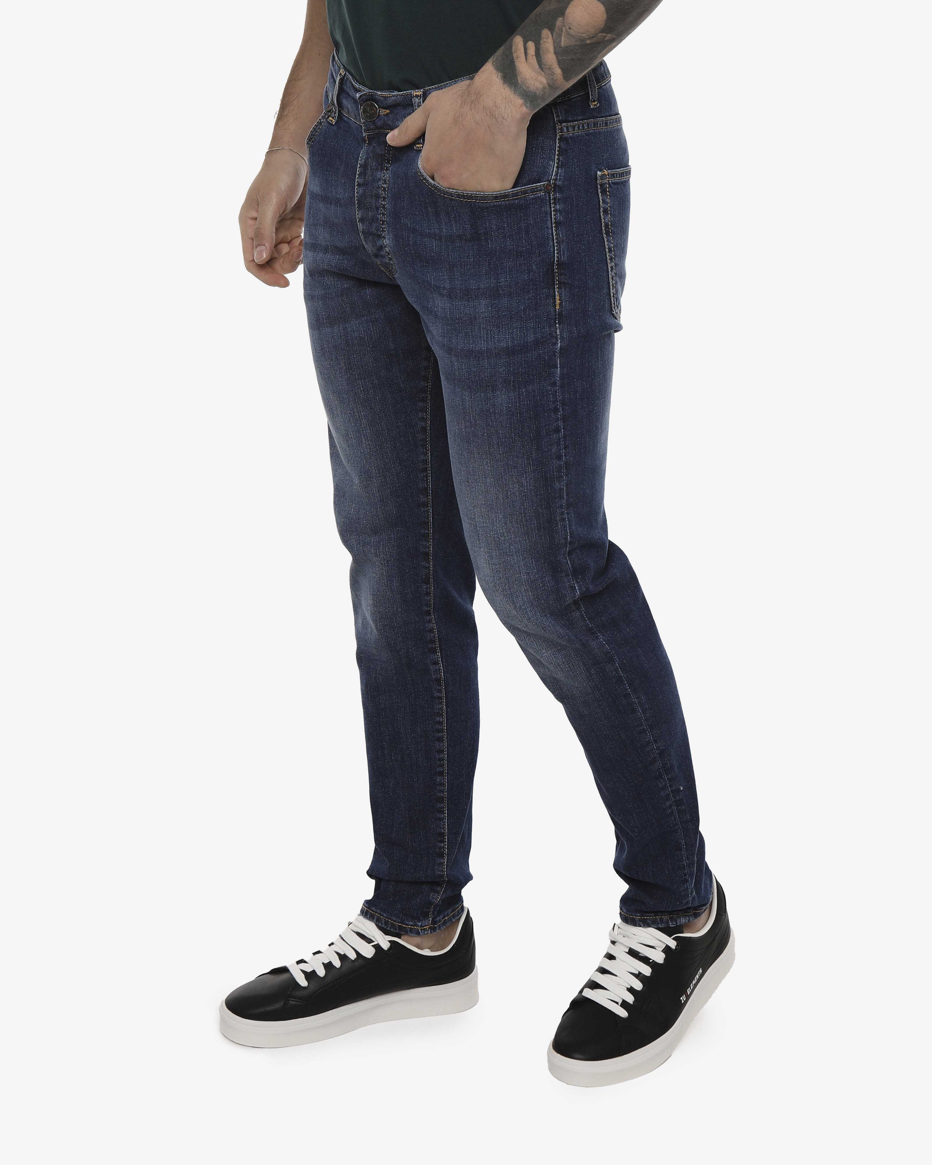 Jeans slim fit - Sammy dark blue