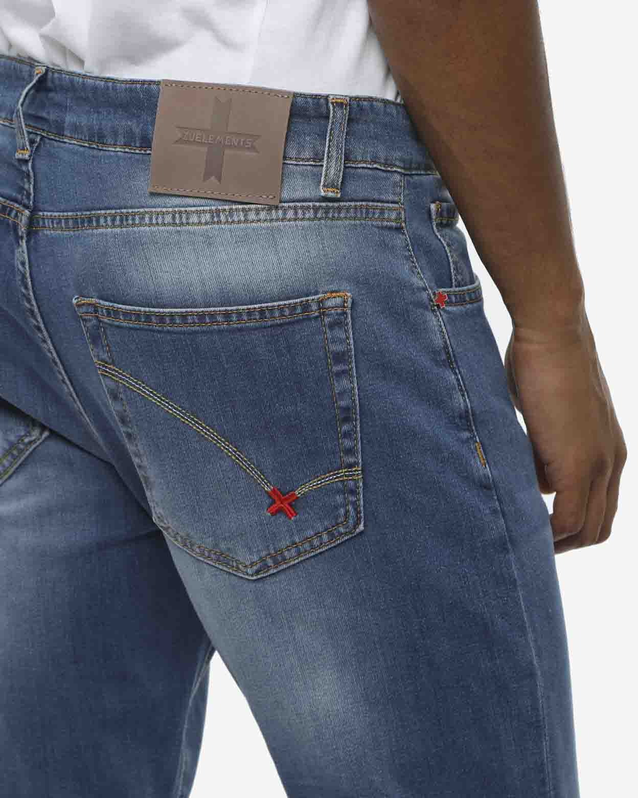 Jeans slim fit Sammy in tono light blu