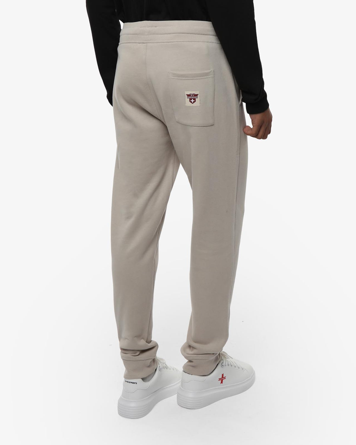 Pantaloni in felpa Carbon con logo ricamato
