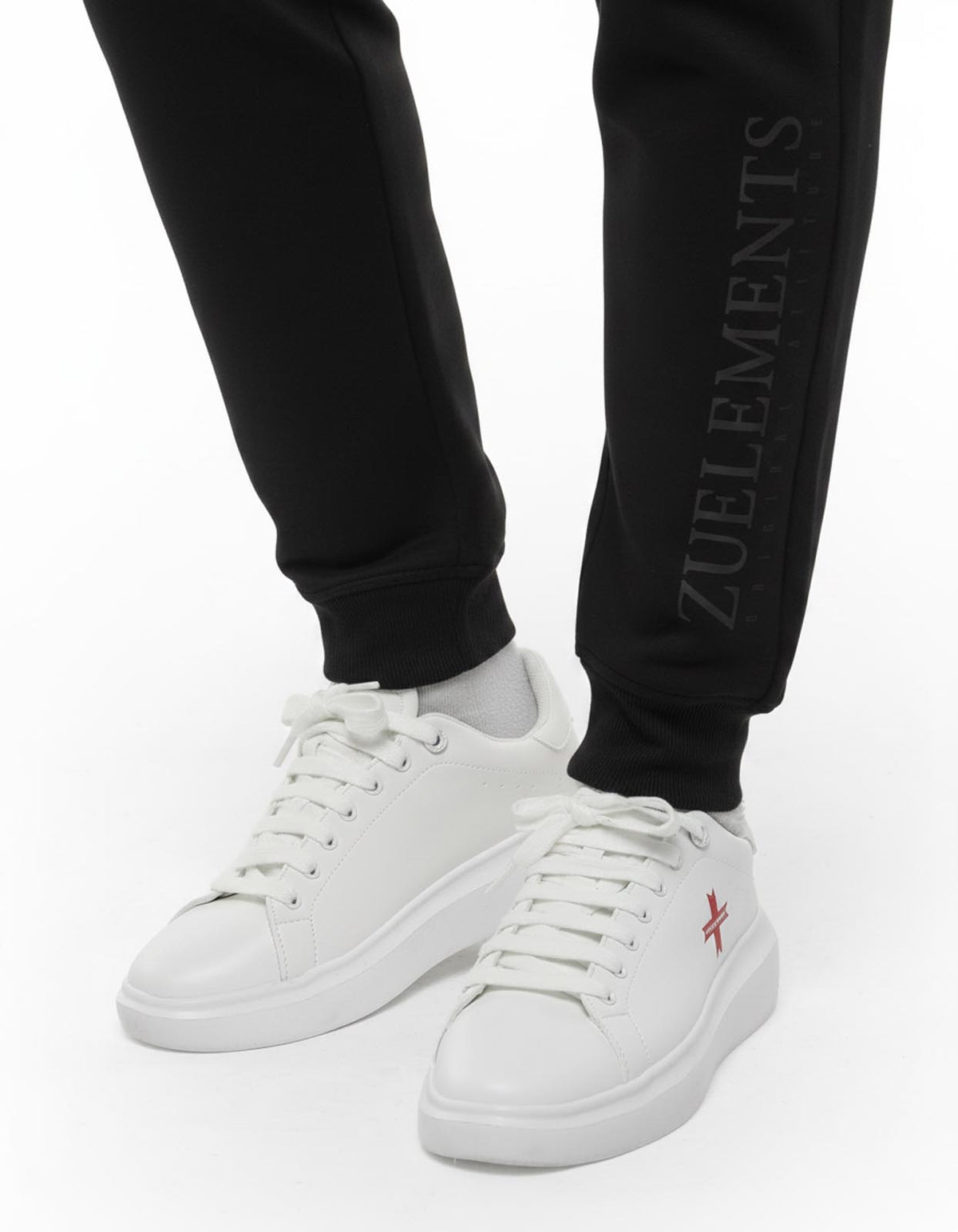 Pantaloni in felpa di neoprene con stampa