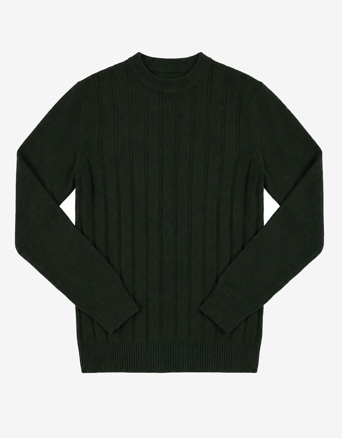 Maglia girocollo a righe in viscosa