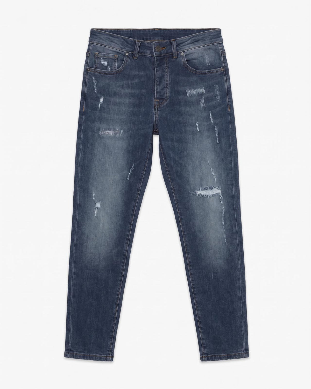 Jeans capri fit Cocker medium blue