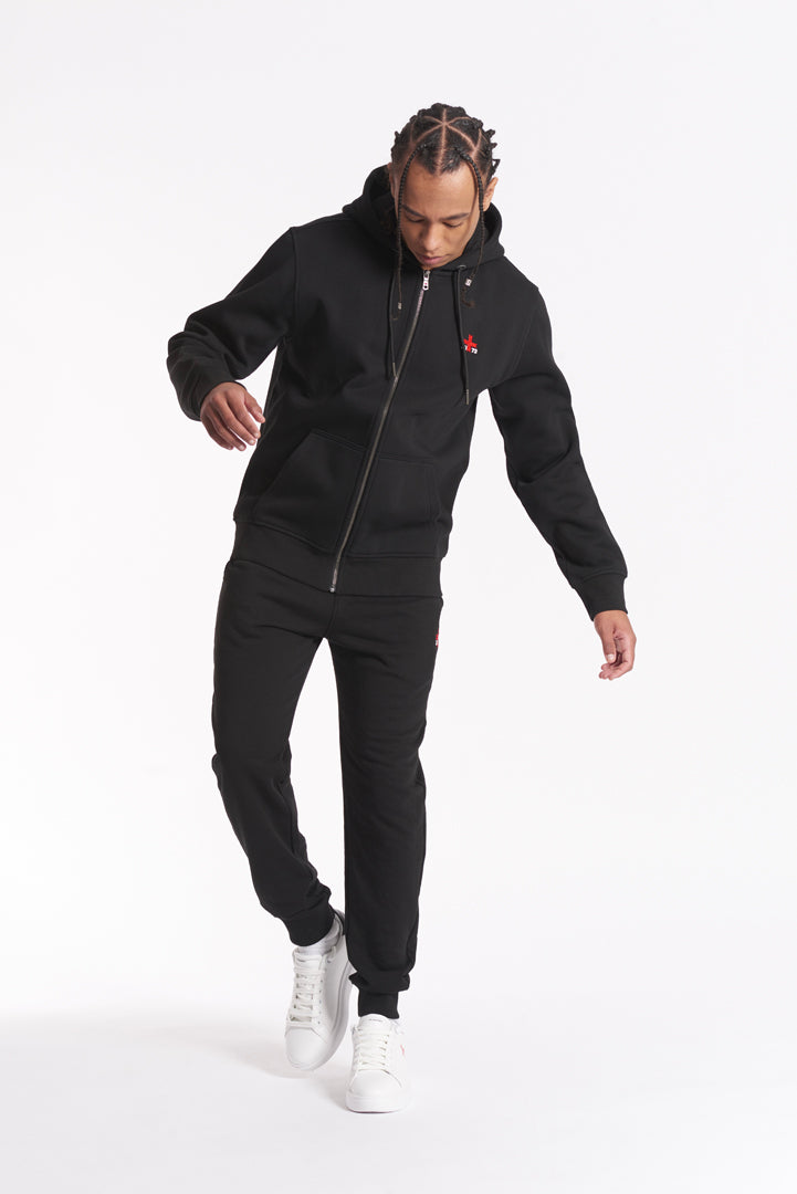 Felpa con Zip e Cappuccio "ZU Seventy Three"